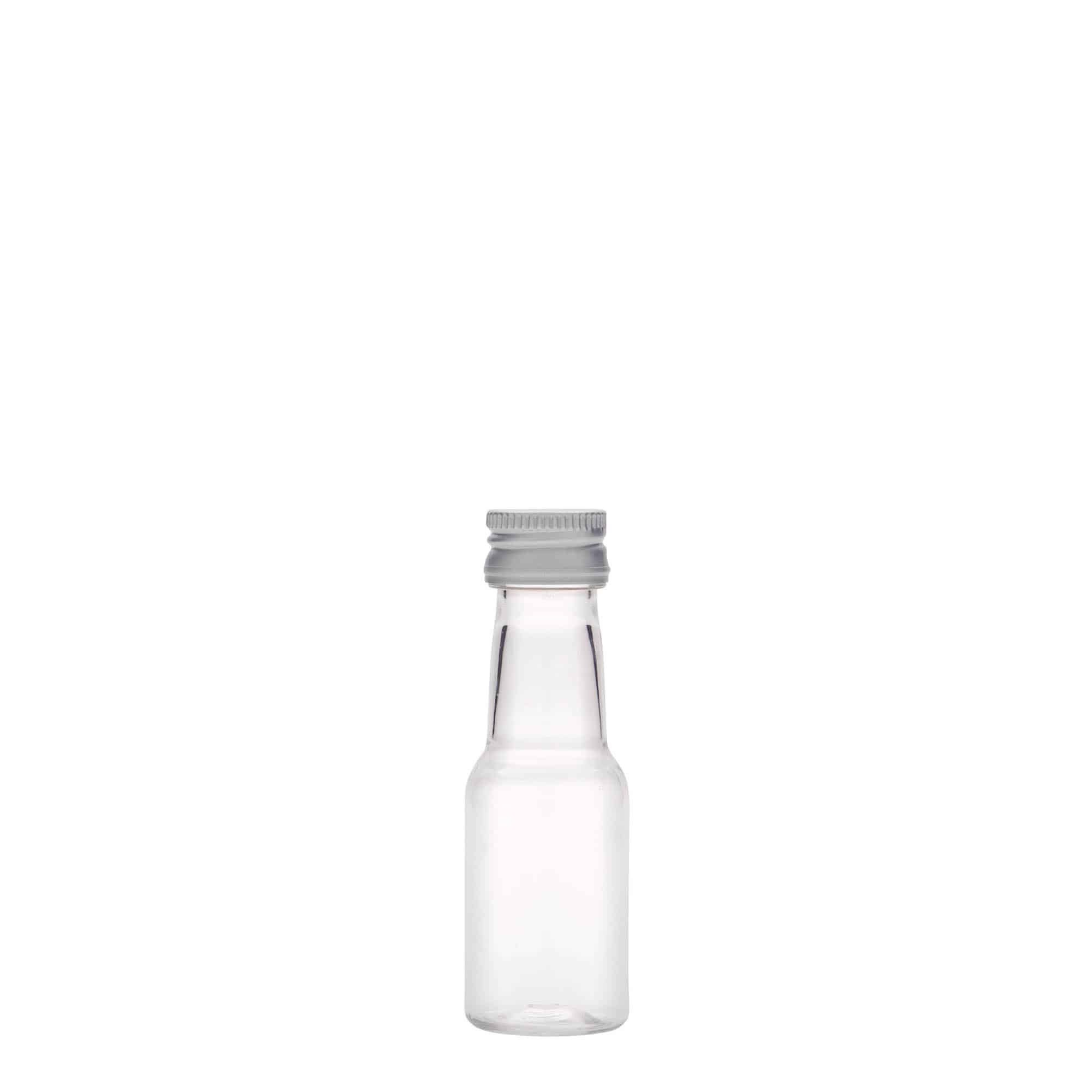 20 ml PET бутилка „Theo“, пластмасова, затваряне: капачка PP 18