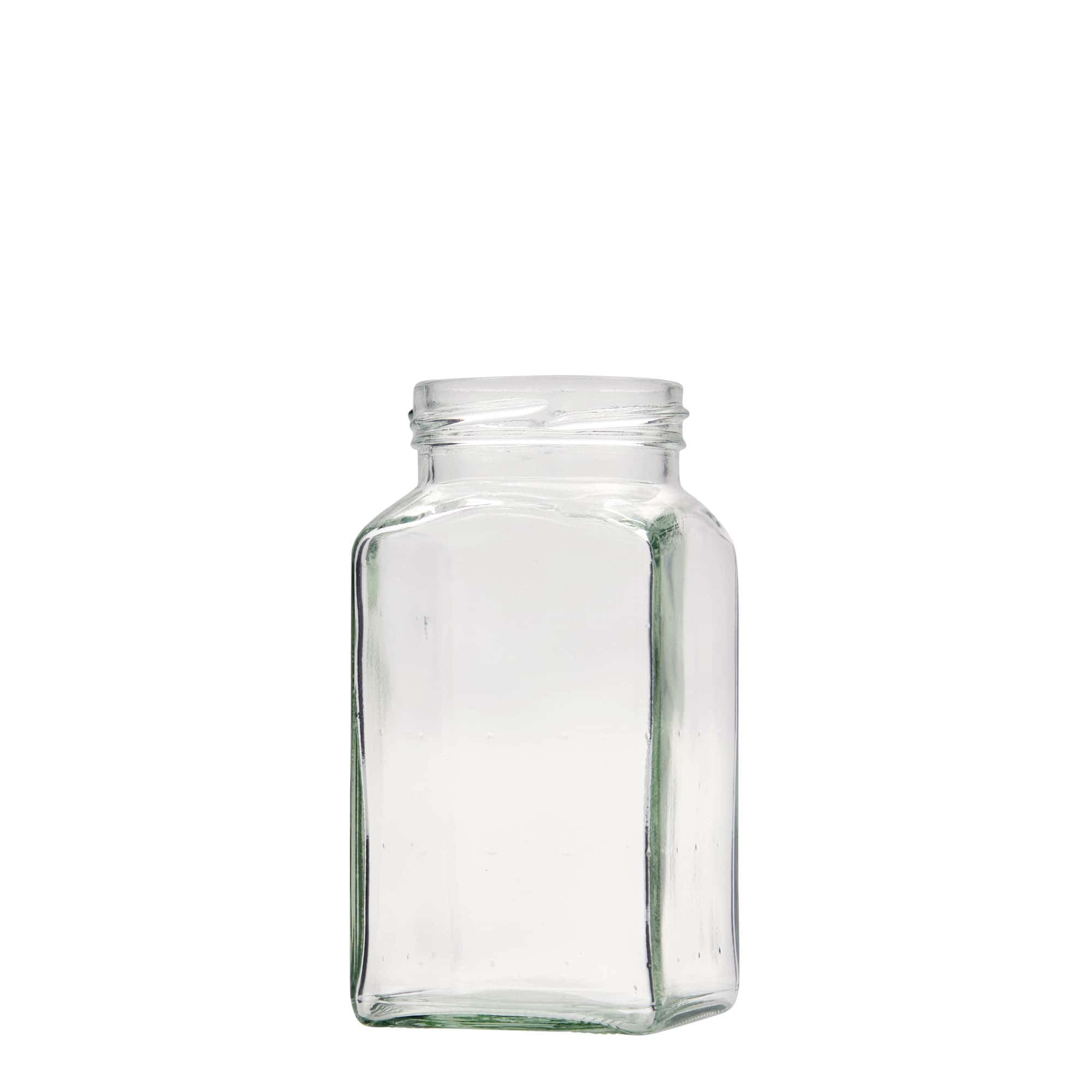 312 мл правоъгълно стъкло, отвор: завинтващ се капак (TO 58)
