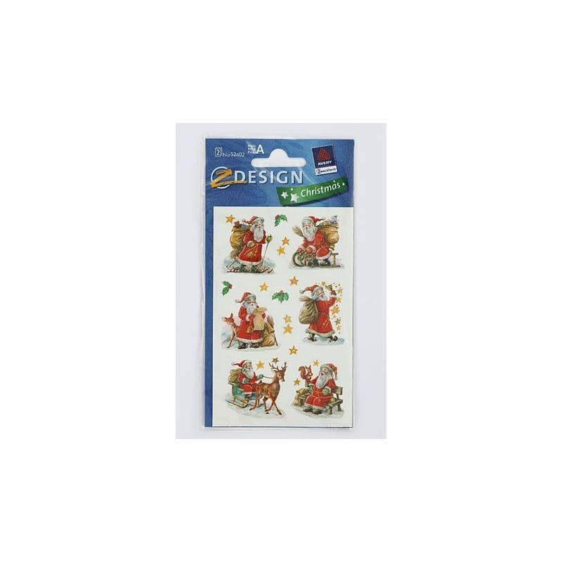 Zweckform стикери „Дядо Коледа“, хартия, многоцветни