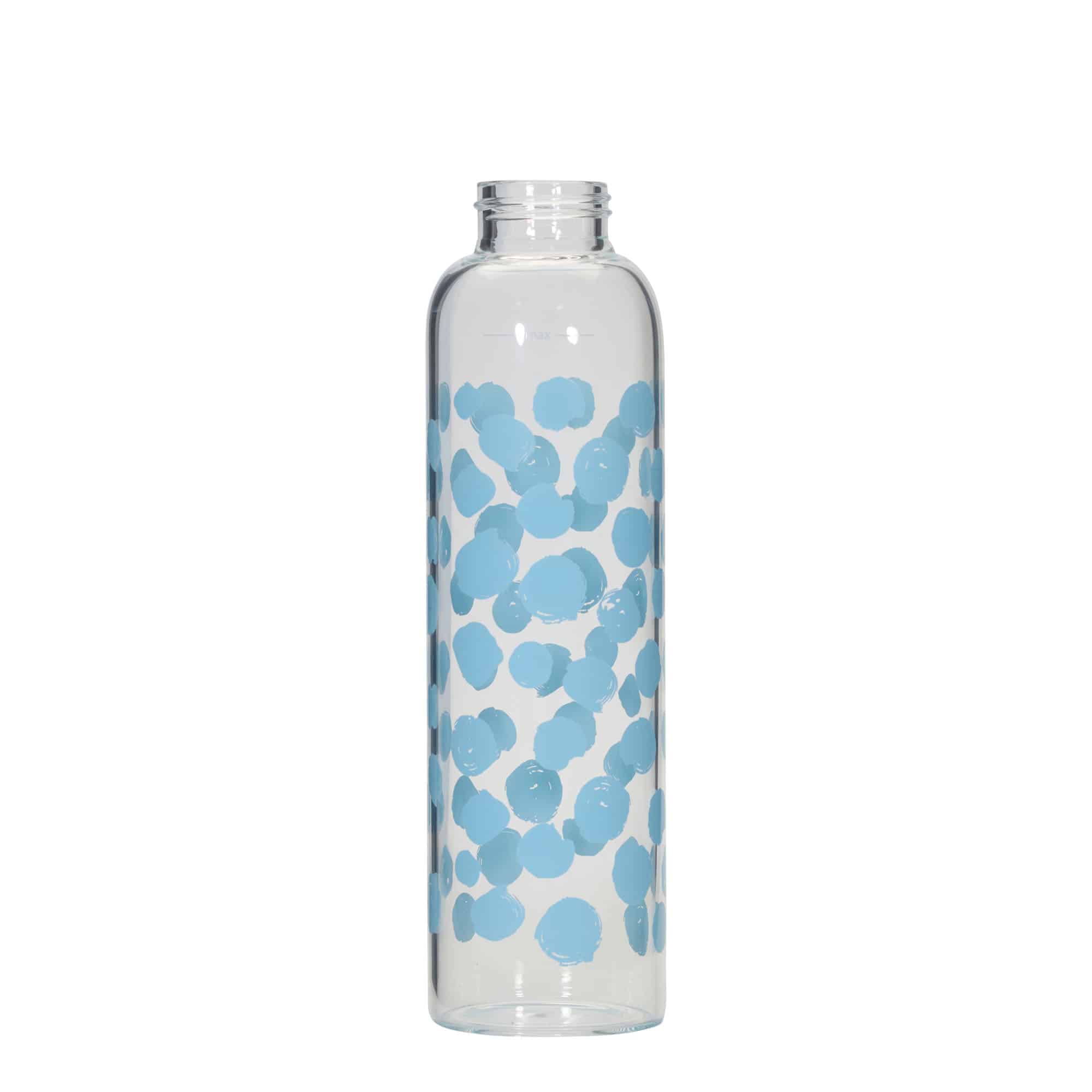 500 ml бутилка за вода и напитки „Perseus“, мотив: сини точки, затваряне: винтова капачка 500 ml бутилка за вода и напитки „Perseus“, мотив: сини точки, затваряне: винтова капачка