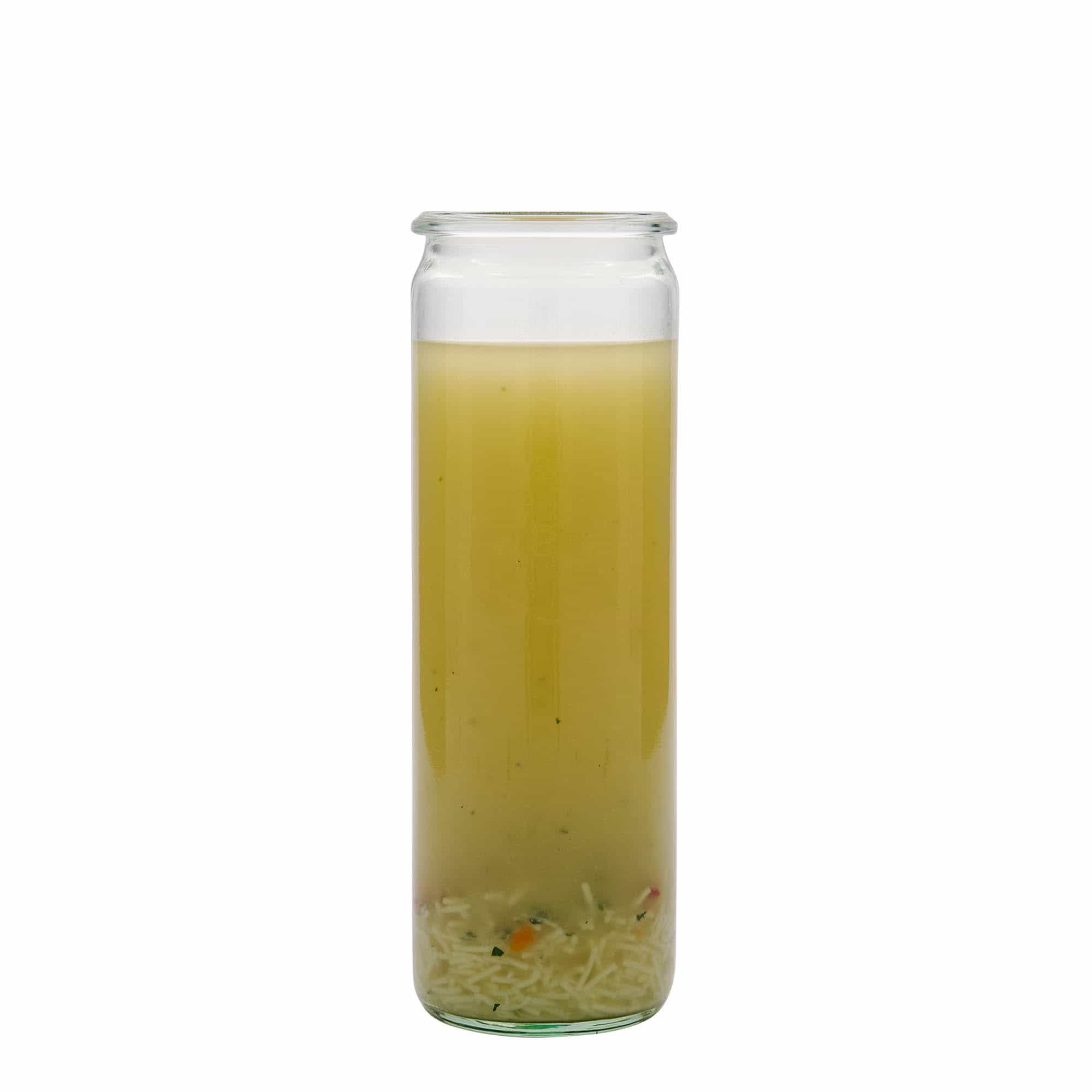 600 ml цилиндричен буркан WECK, затваряне: заоблен ръб