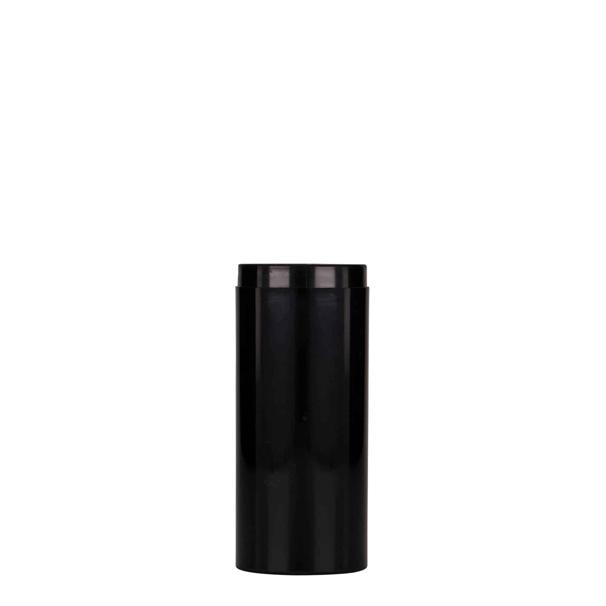 50 ml безвъздушен дозатор „Mezzo“, PP пластмаса, черен