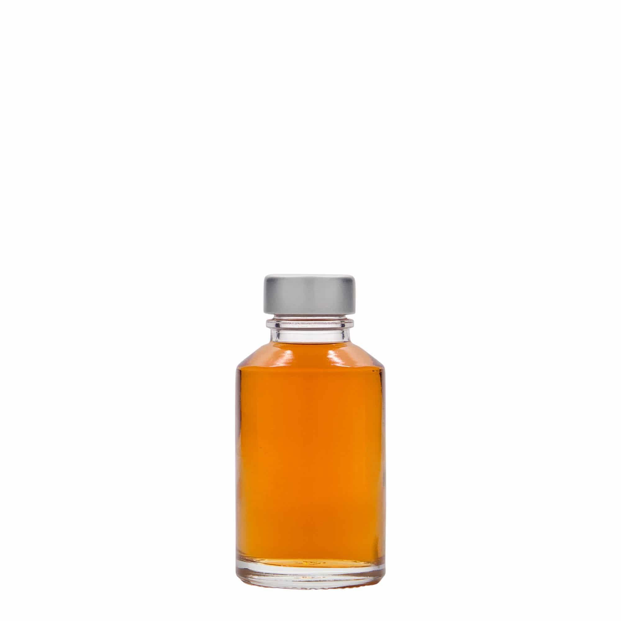 50 ml стъклена бутилка „Hella“, затваряне: винтова капачка GPI 22