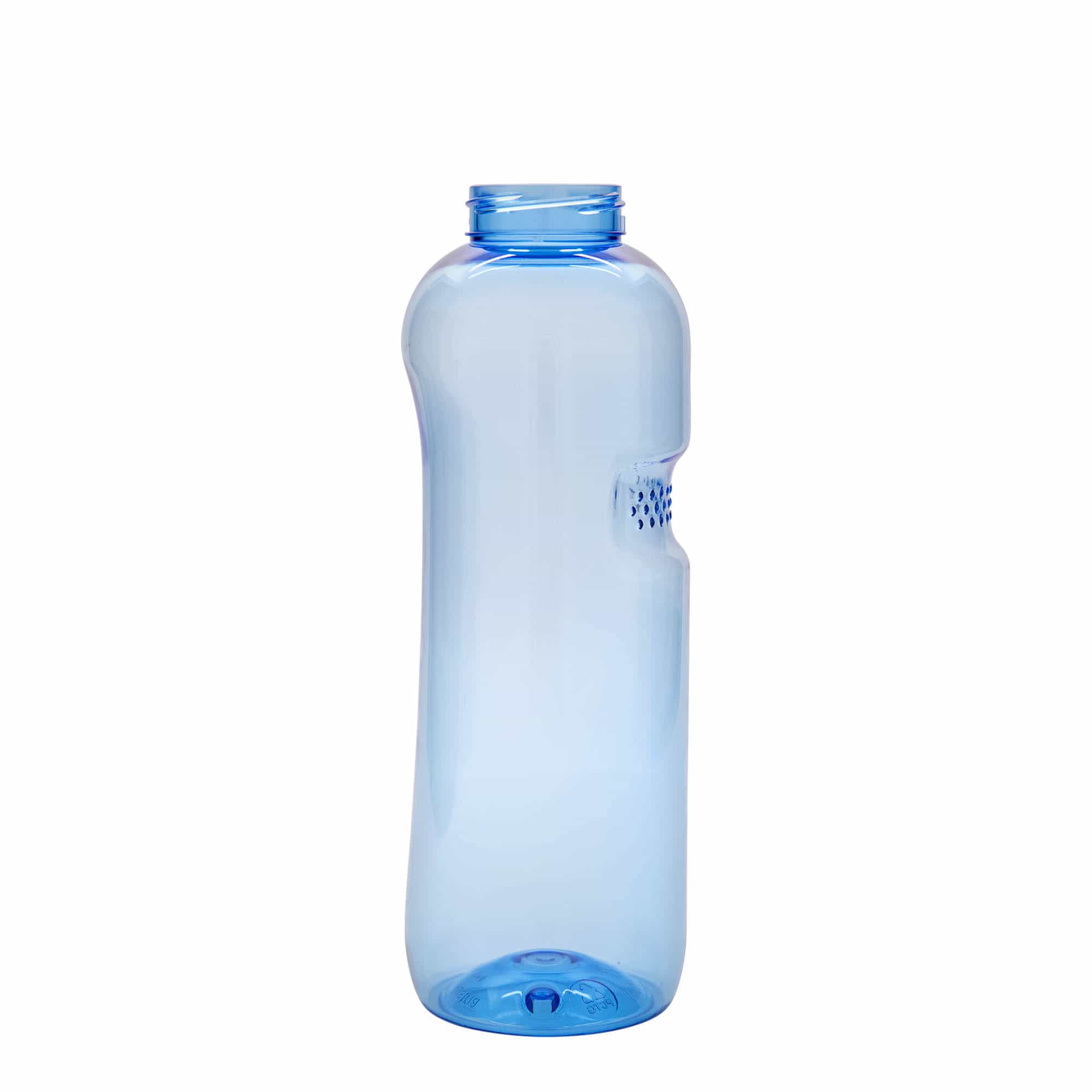 1000 ml PET бутилка за вода и напитки „Kavodrink“, пластмасова, синя