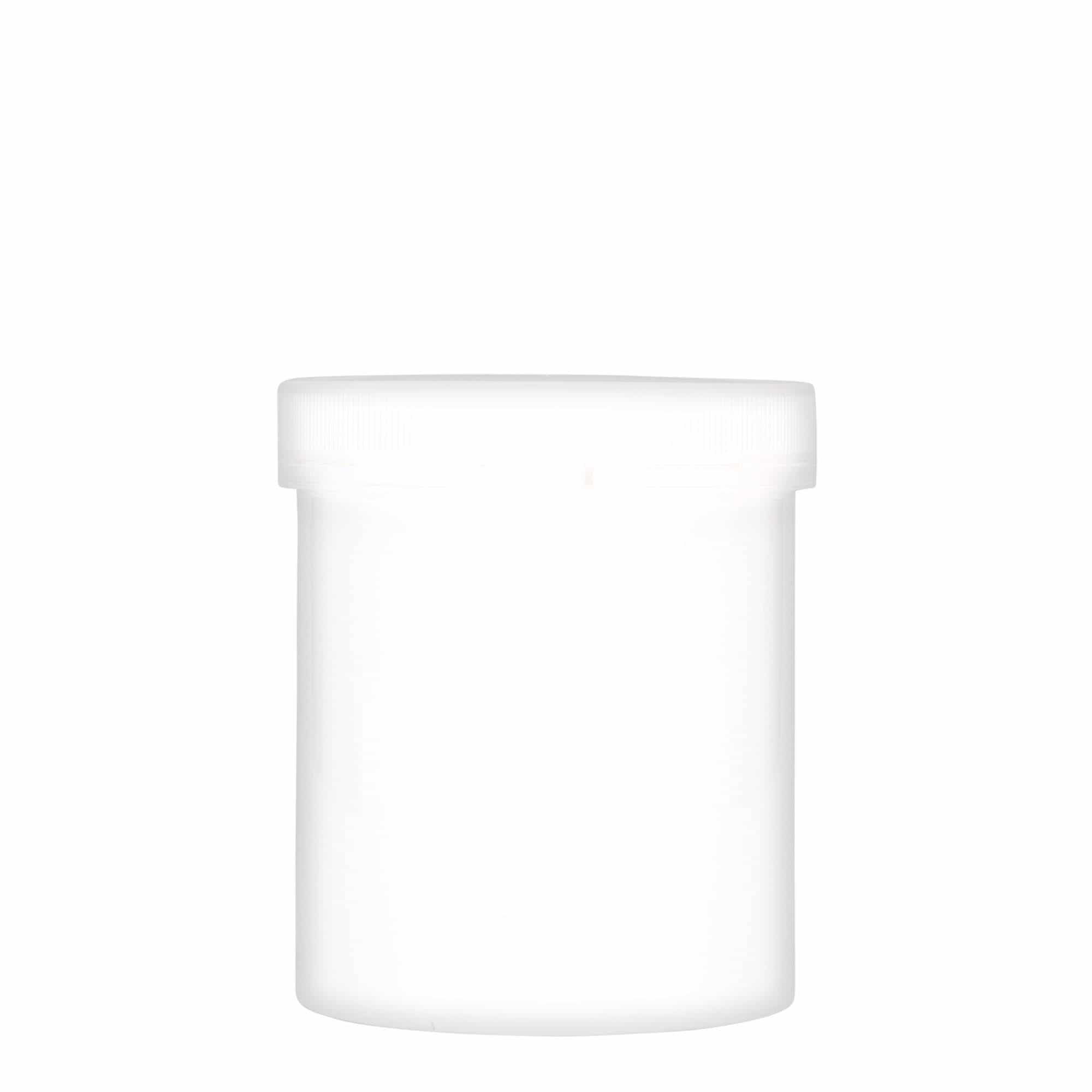 500 ml пластмасова кутия „Securilock“, PP, бяла, затваряне: винтова капачка