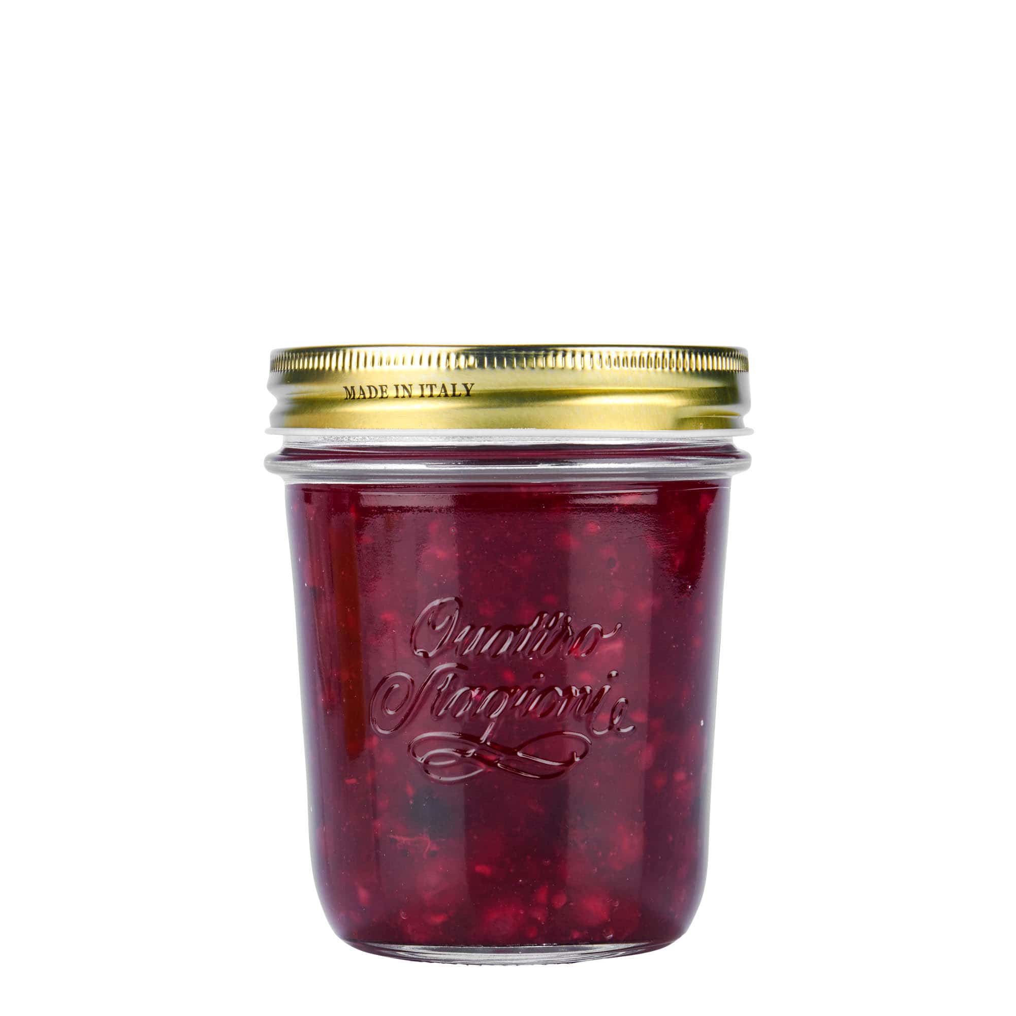 320 мл буркан с падащо капаче 'Quattro Stagioni', отвор: винтова капачка