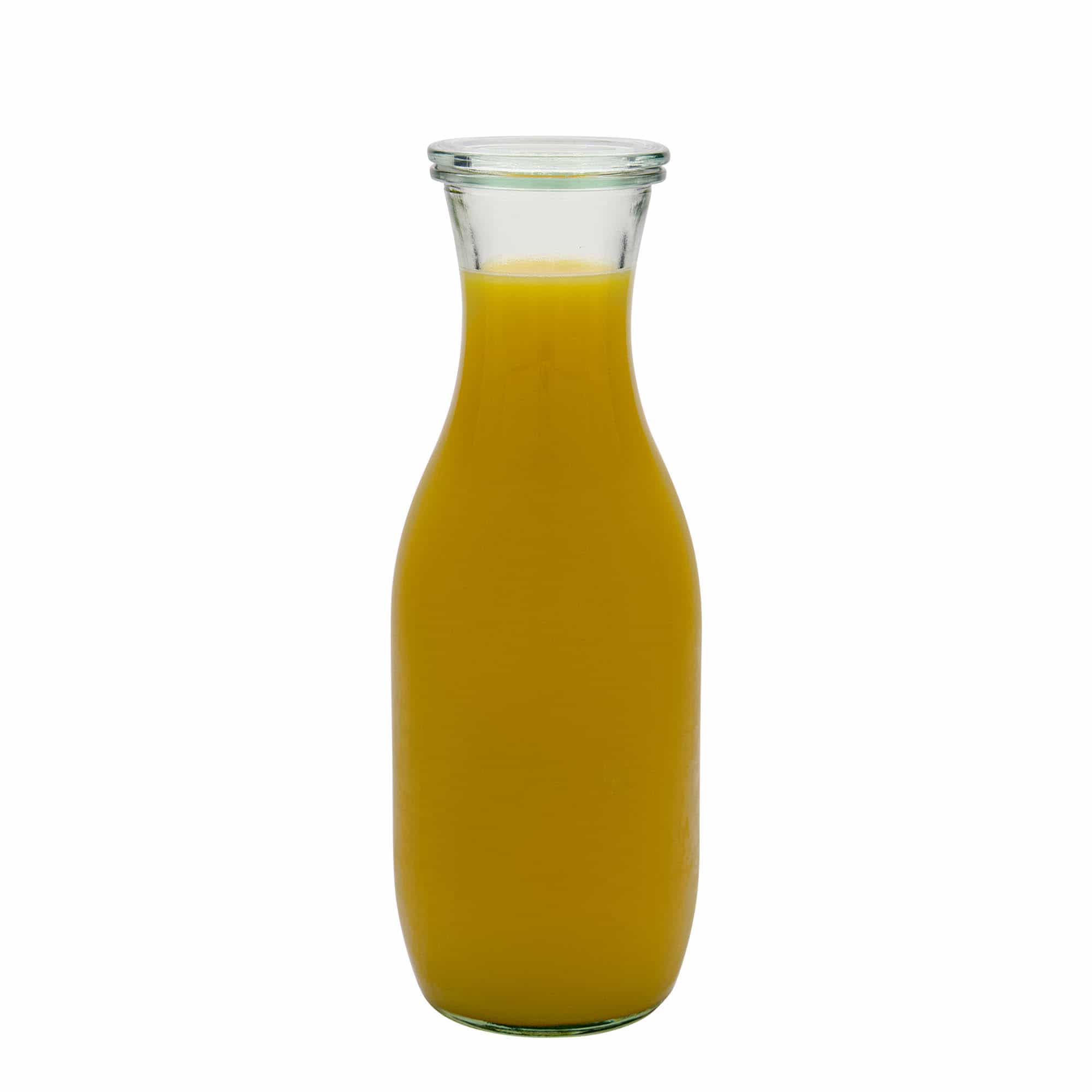 1000 ml WECK бутилка за сок, затваряне: заоблен ръб
