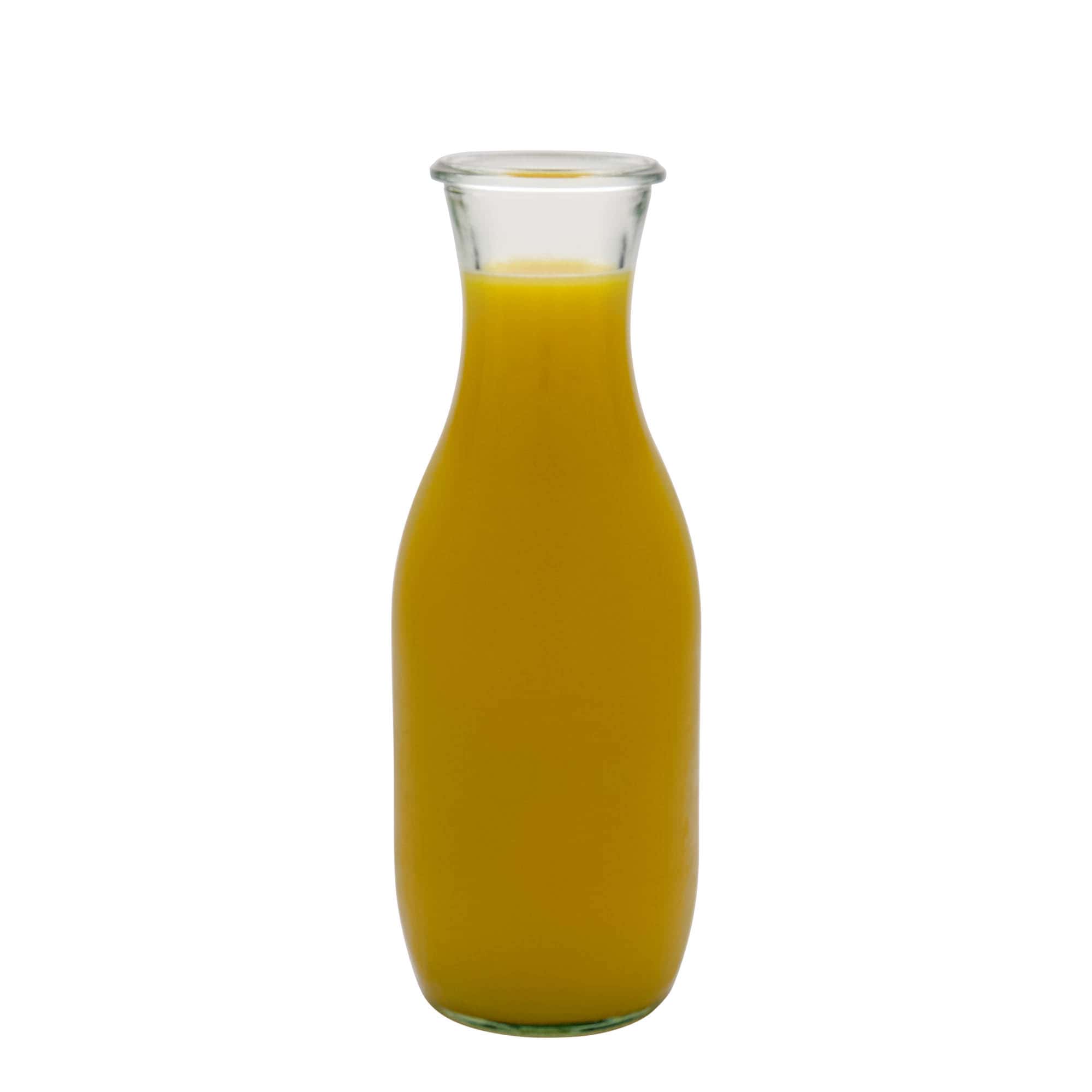 1.000 ml бутилка за сок WECK #, отвор: кръгъл ръб