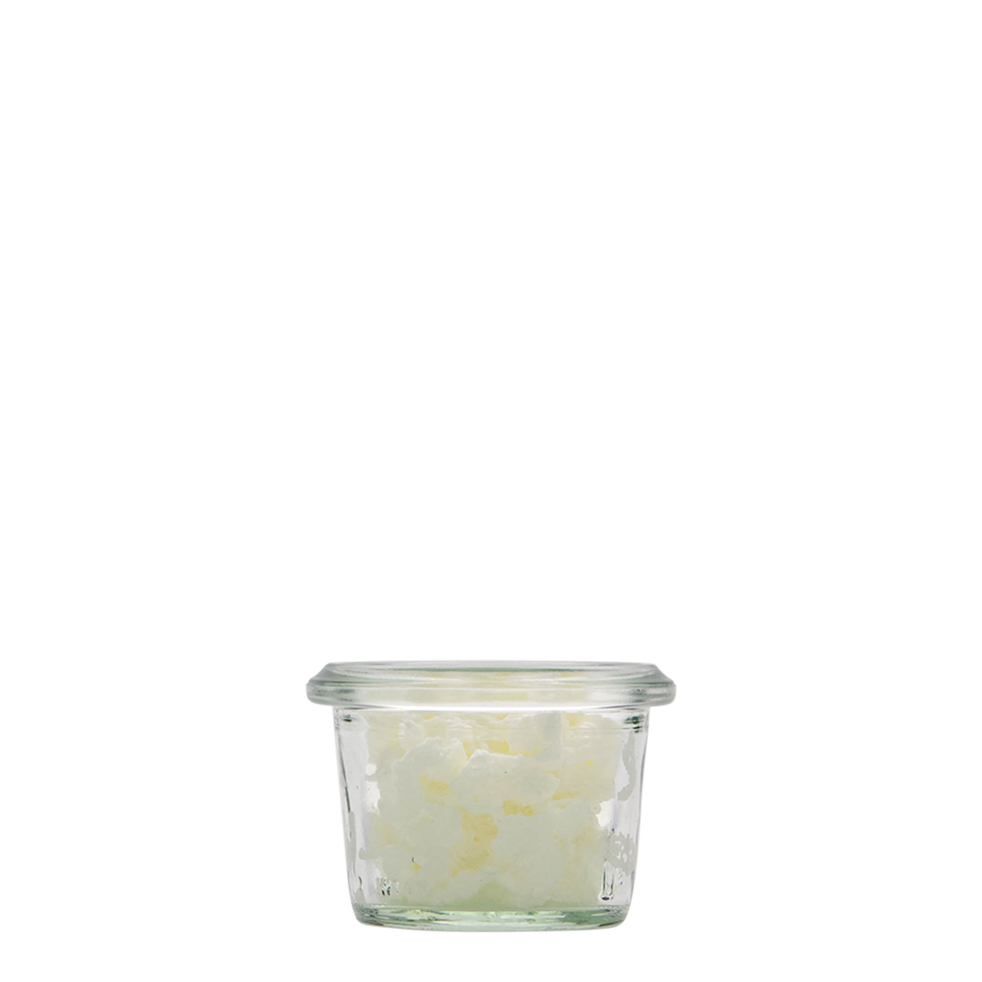 35 мл WECK-стъклен буркан, отвор: кръгъл ръб 35 мл WECK-стъклен буркан, отвор: кръгъл ръб