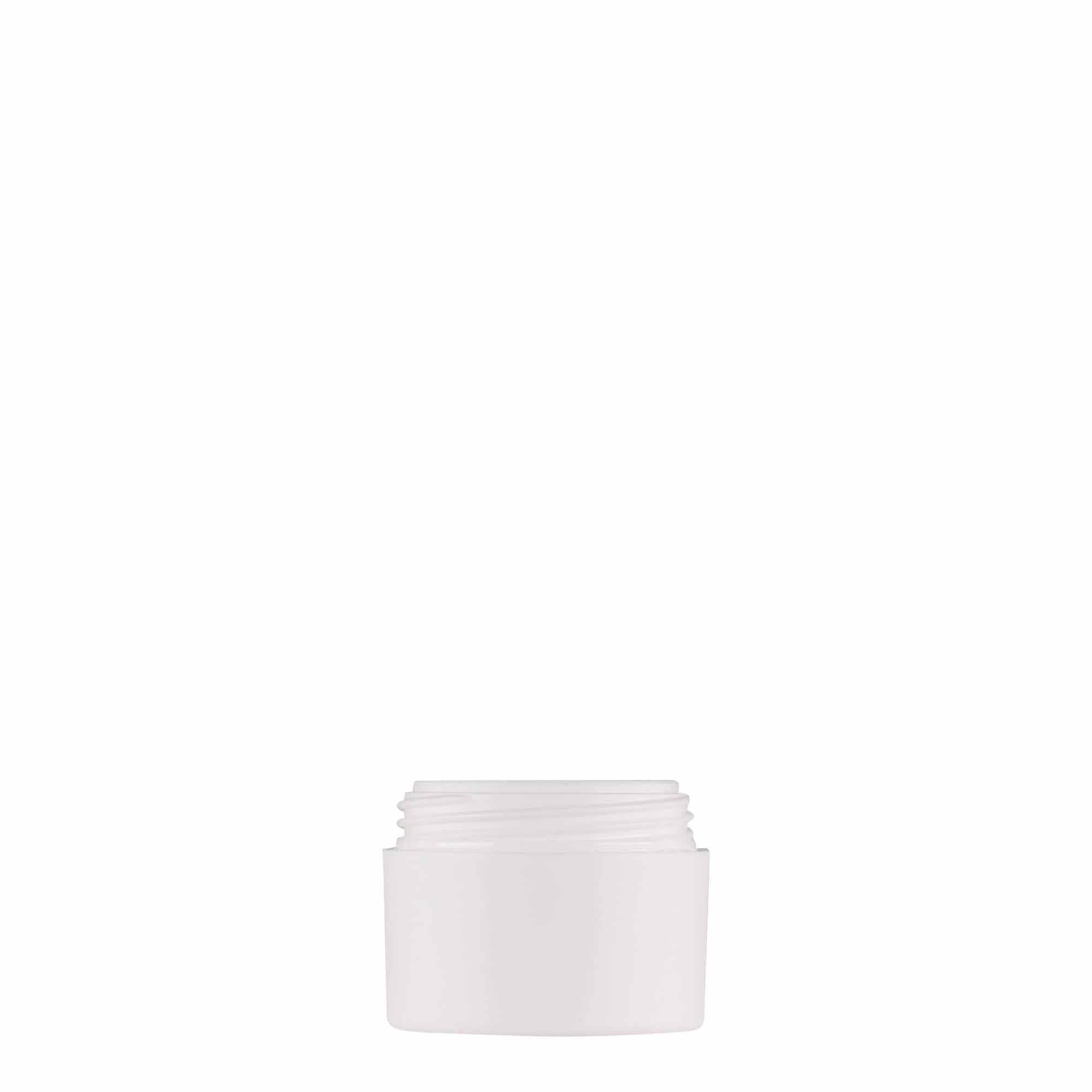 5 ml пластмасова кутия „Antonella“, PP, бяла, затваряне: винтова капачка 5 ml пластмасова кутия „Antonella“, PP, бяла, затваряне: винтова капачка