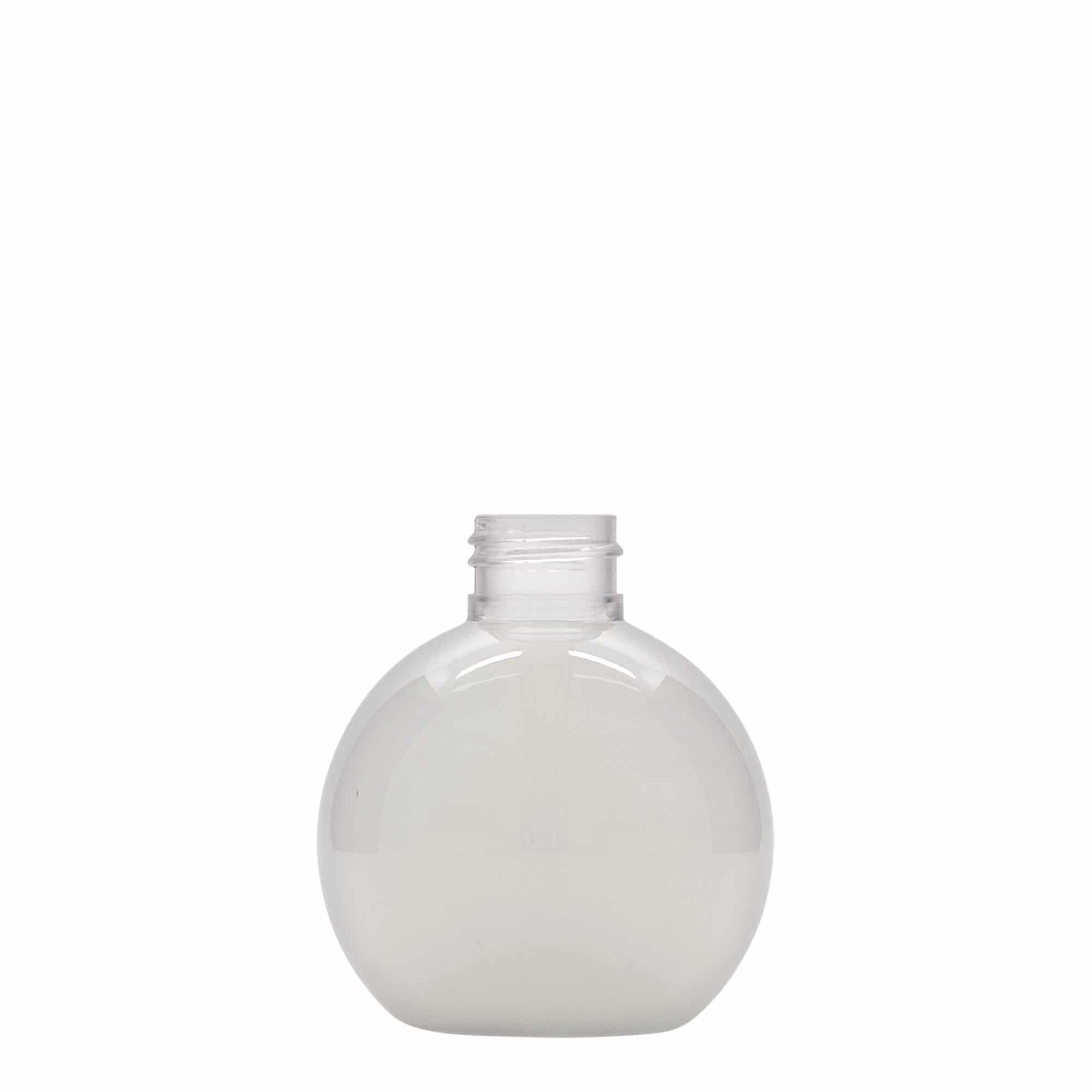 150 ml PET бутилка „Perry“, сферична, пластмасова, затваряне: винтова капачка GPI 24/410