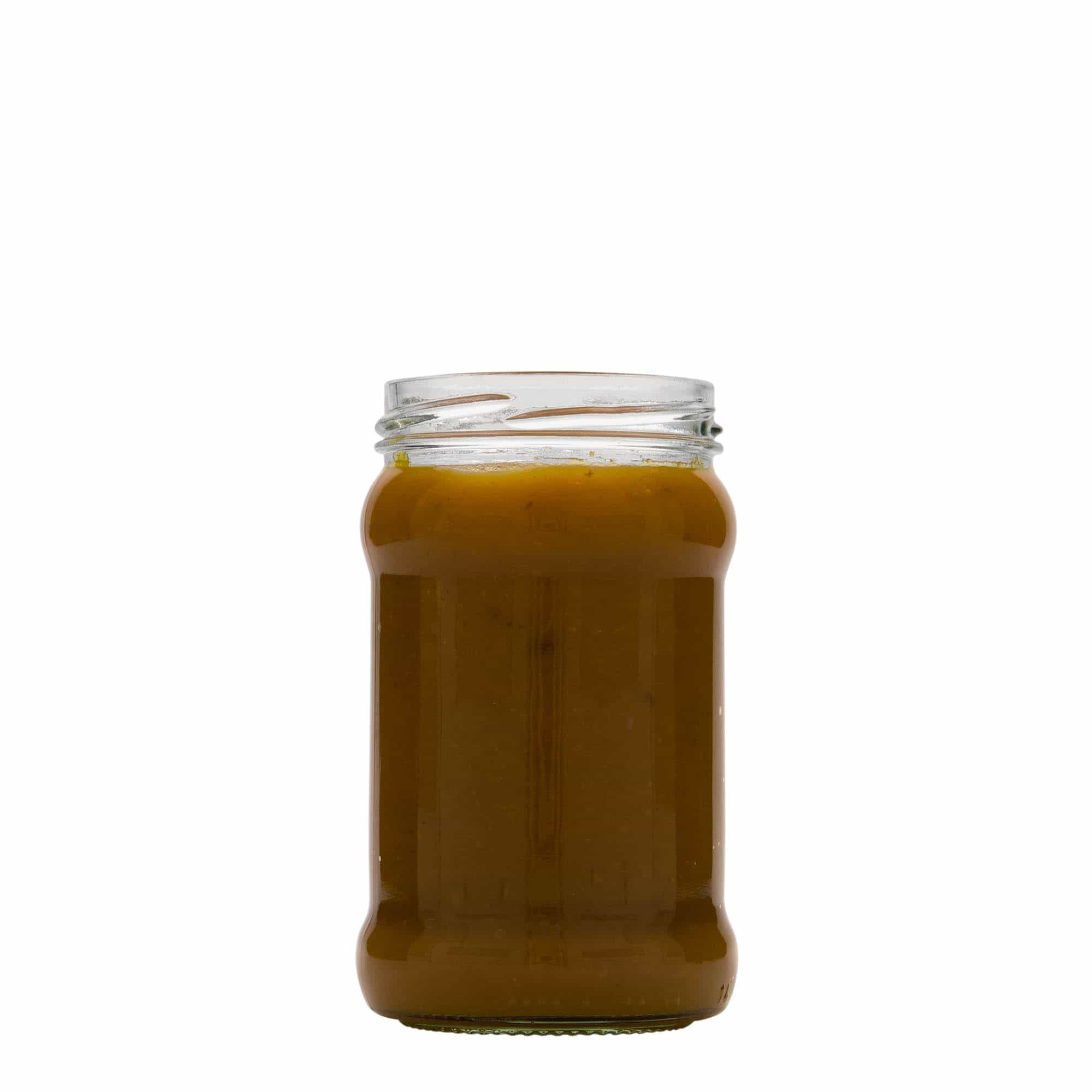 320 ml кръгъл буркан, затваряне: винтов капак Twist-Off (TO 66)
