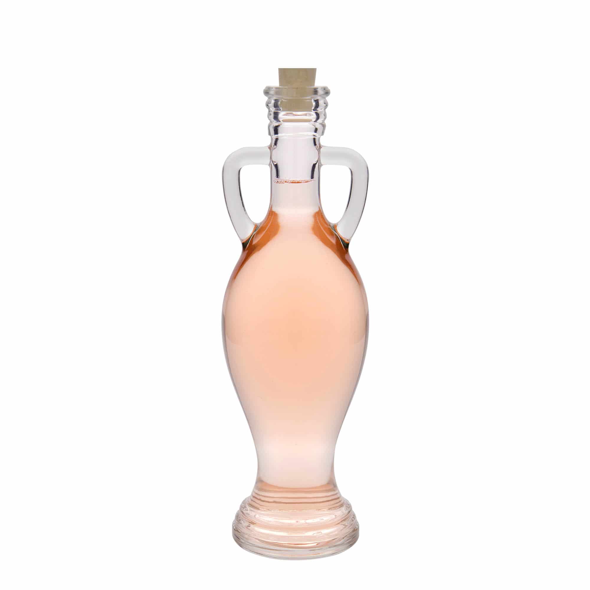 500 ml стъклена бутилка „Амфора“, затваряне: коркова тапа