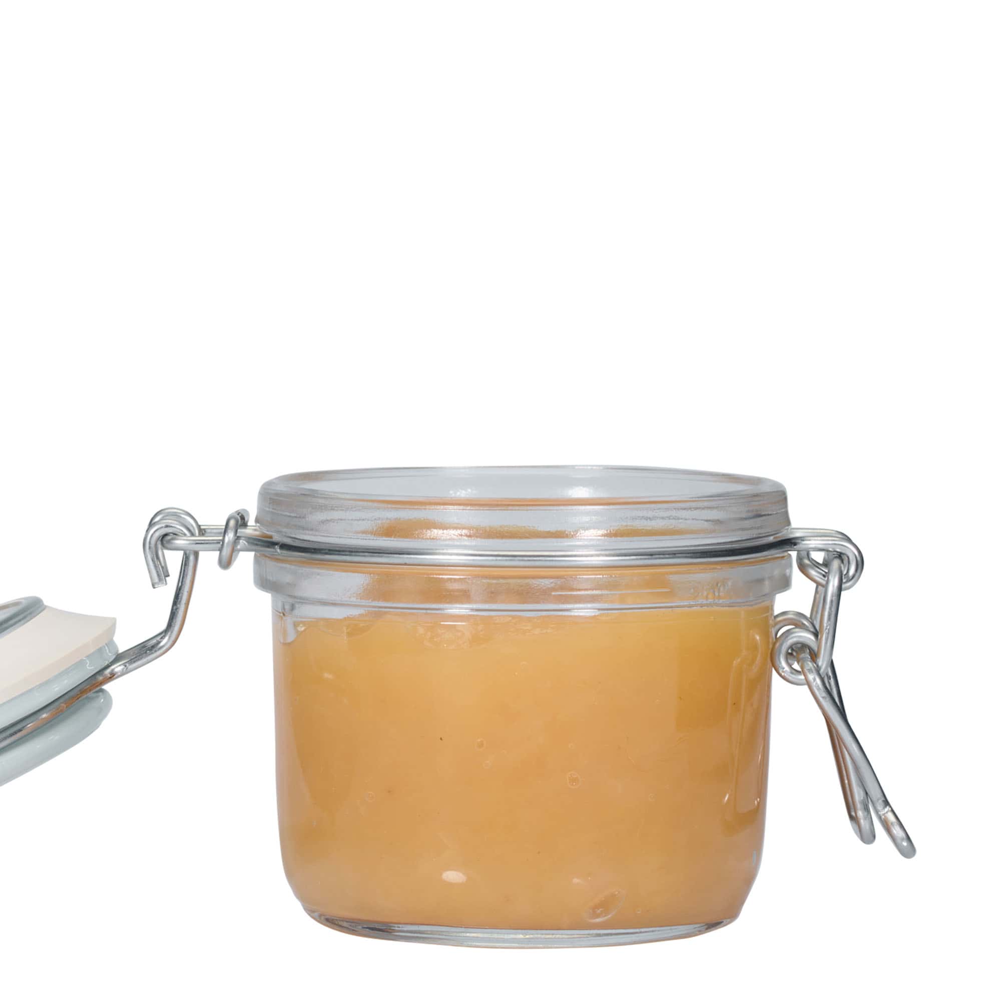 200 ml буркан с клипс „Fido“, син, затваряне: капак с клипс