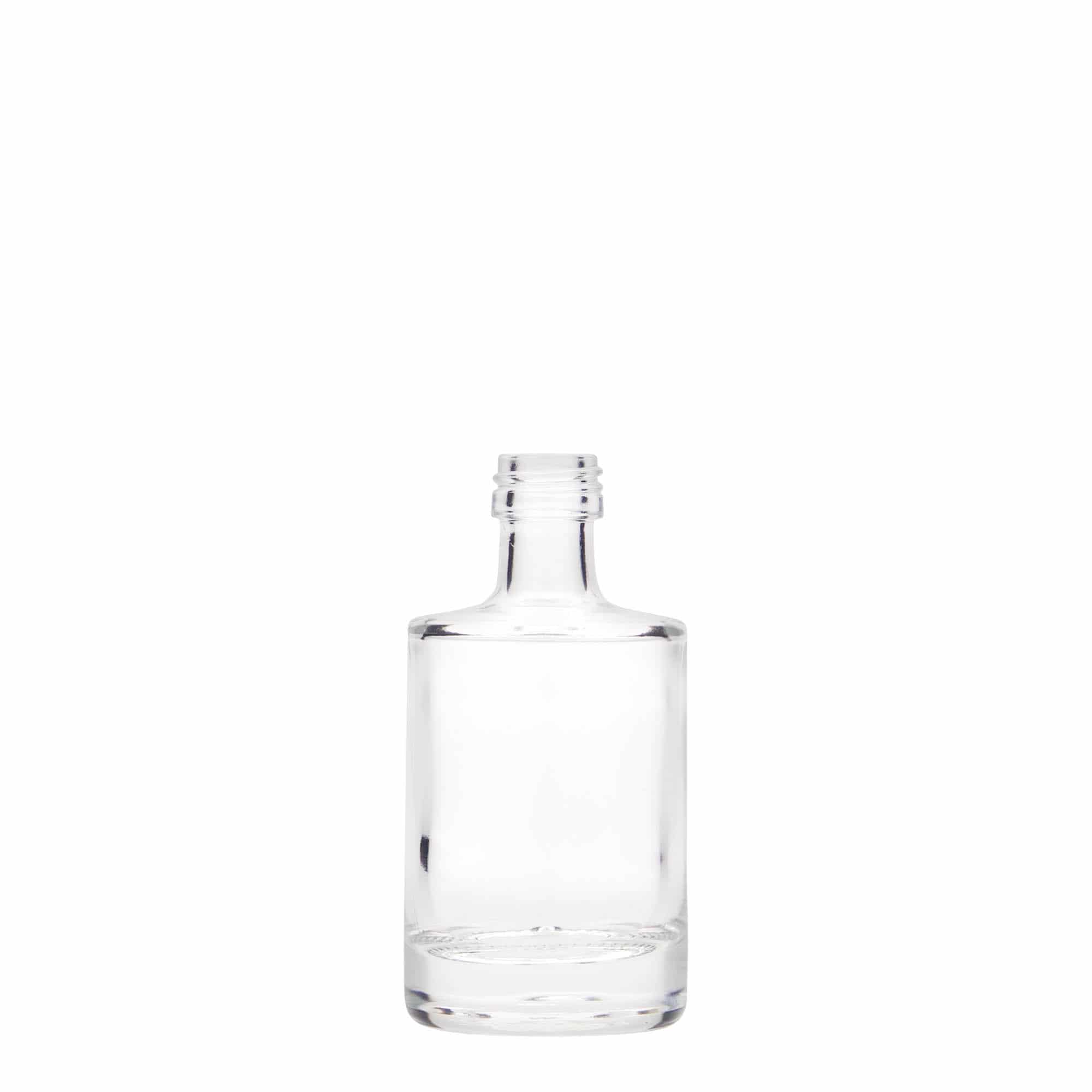 50 ml стъклена бутилка „Aventura“, затваряне: капачка PP 18 50 ml стъклена бутилка „Aventura“, затваряне: капачка PP 18