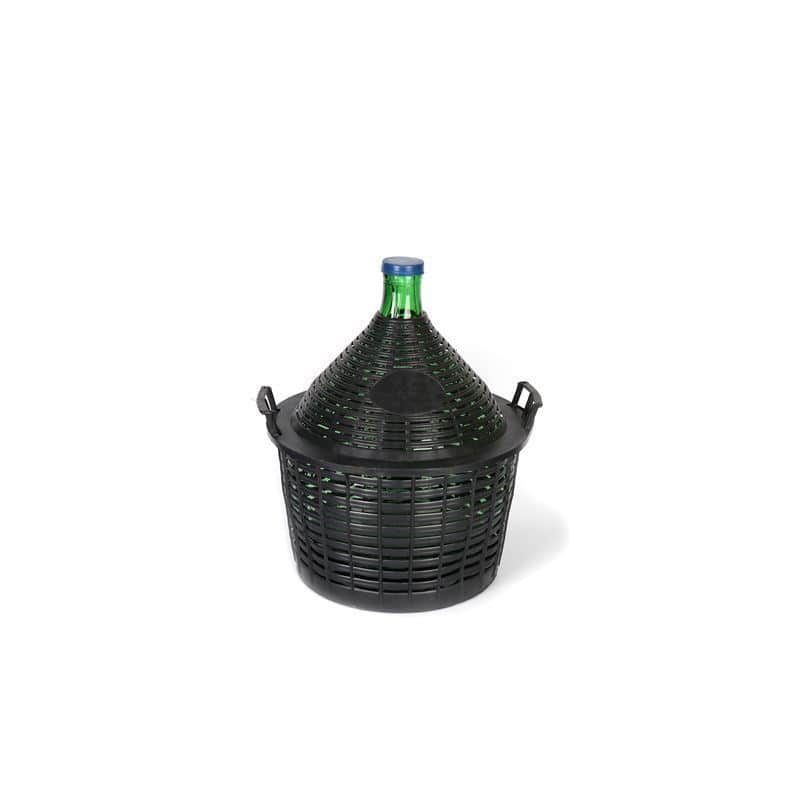 20 l дамаджана с тясно гърло, стъклена, зелена, затваряне: капачка 20 l дамаджана с тясно гърло, стъклена, зелена, затваряне: капачка