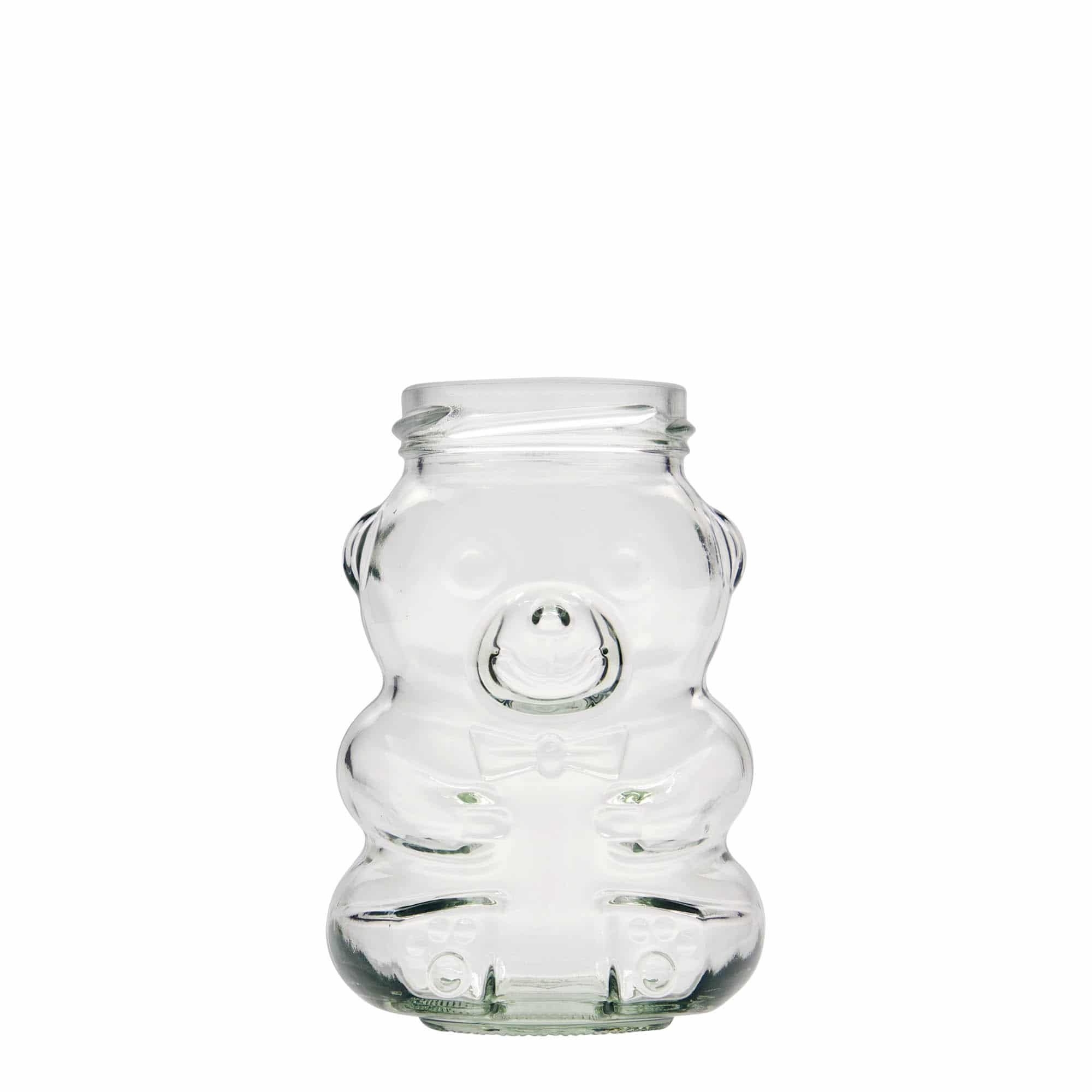 285 ml буркан с форма на мече, затваряне: винтов капак Twist-Off (TO 58) 285 ml буркан с форма на мече, затваряне: винтов капак Twist-Off (TO 58)