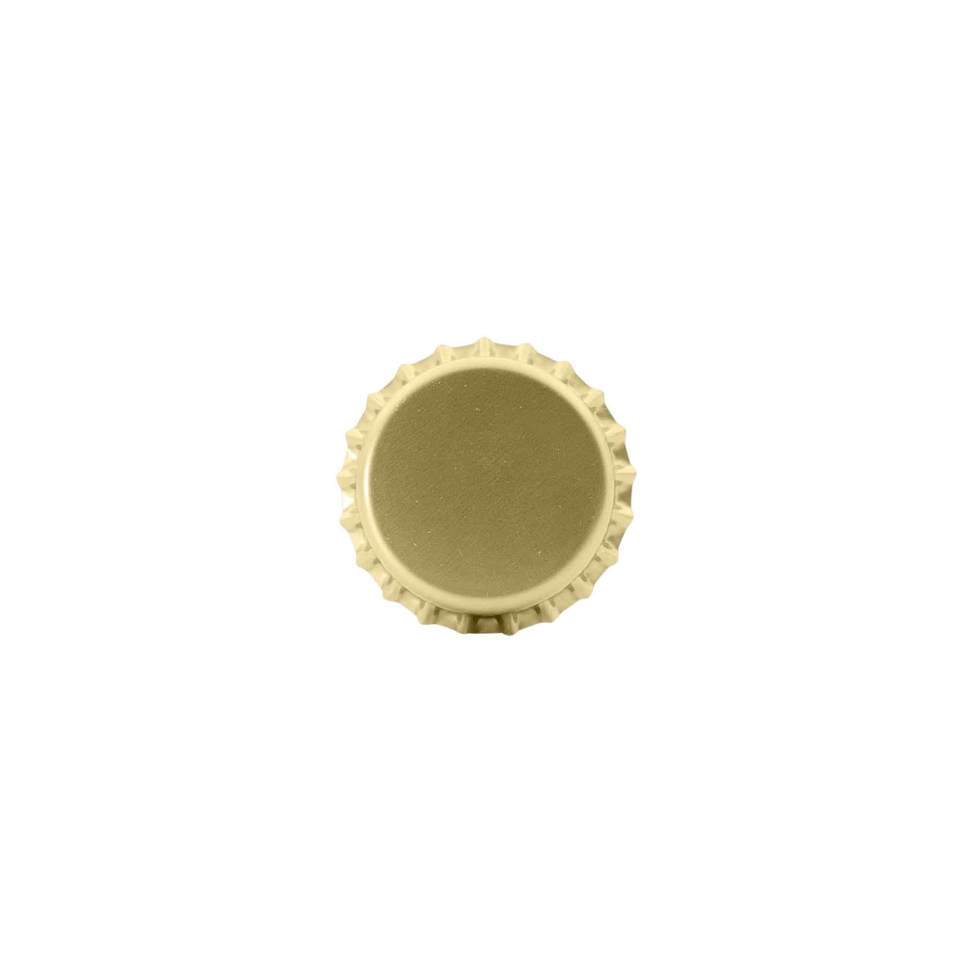 Капачка за бутилки 26 mm, метална, златиста