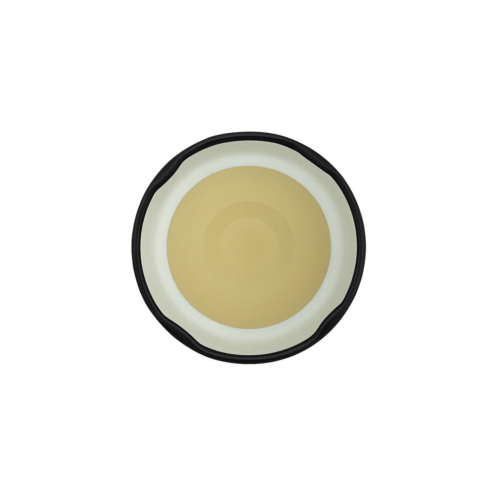 Туист-оф капак, бял ламаринен, черен, за гърло: TO 48