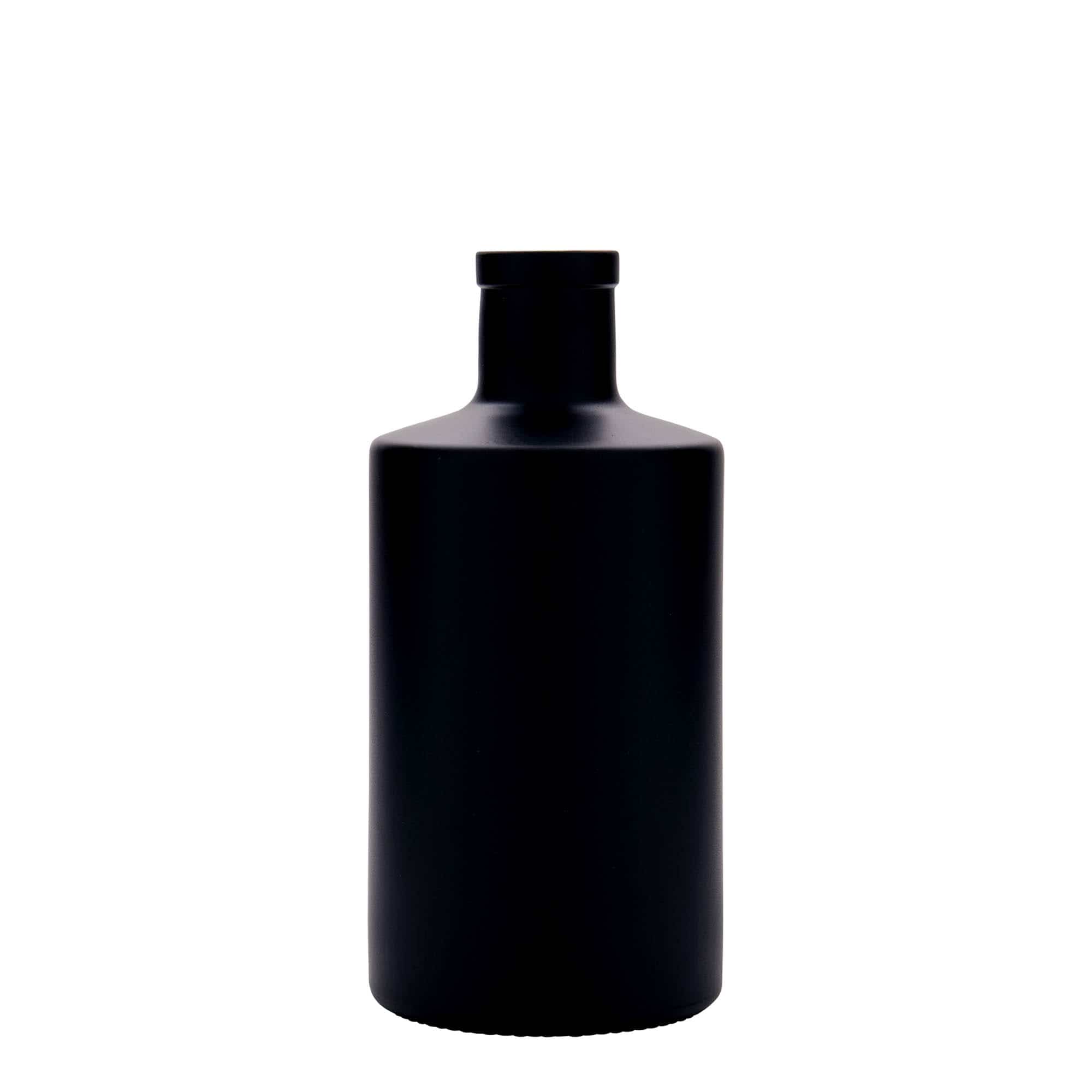 500 ml стъклена бутилка „Caroline“, черна, затваряне: коркова тапа 500 ml стъклена бутилка „Caroline“, черна, затваряне: коркова тапа