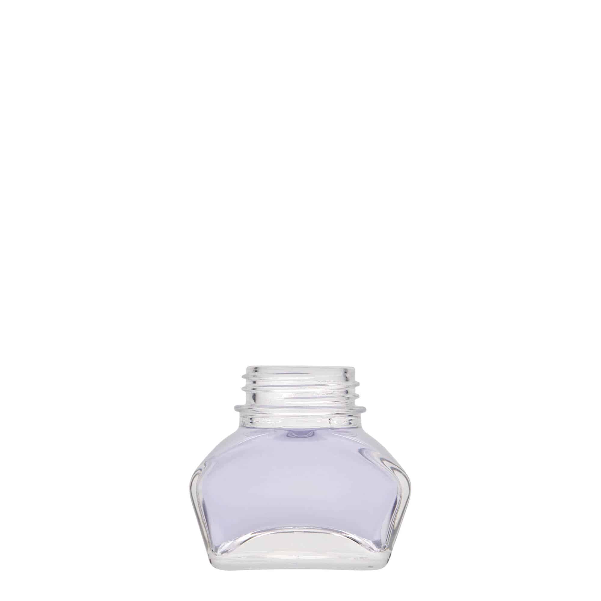 30 ml мастилница, правоъгълна, затваряне: винтова капачка
