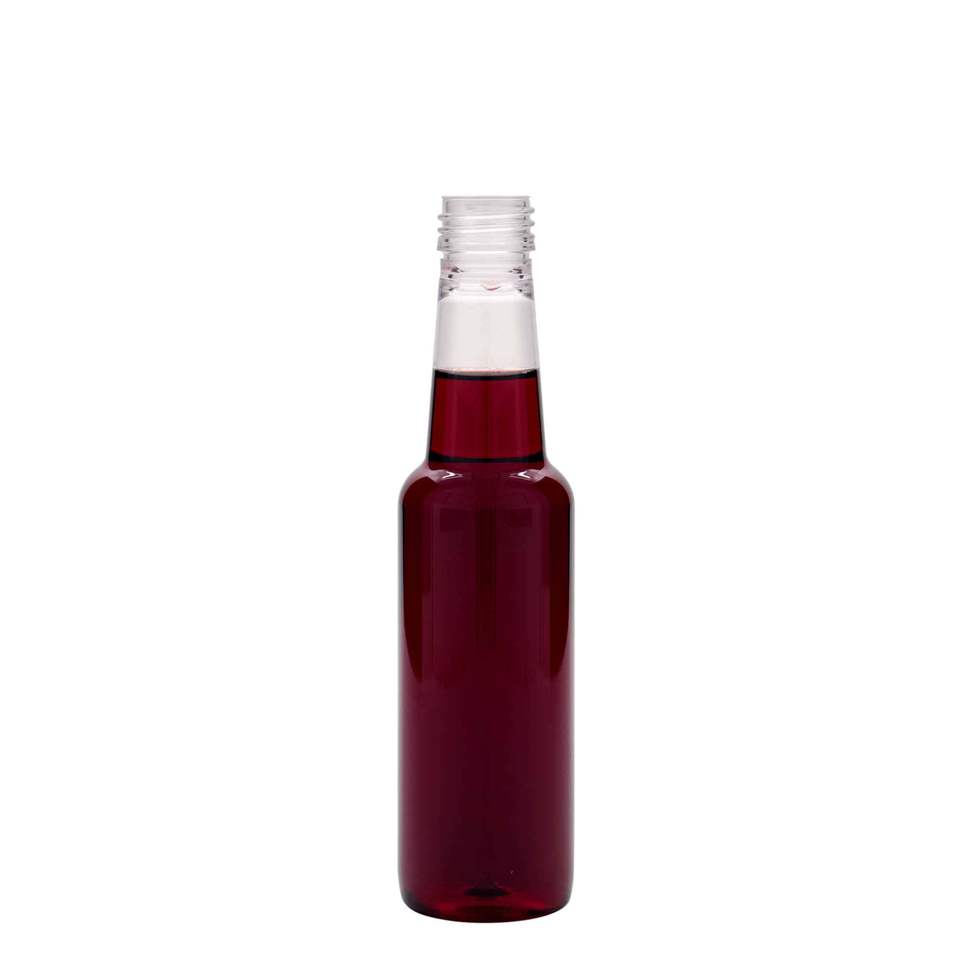 250 ml PET бутилка „Вино“, пластмасова, затваряне: капачка PP 28