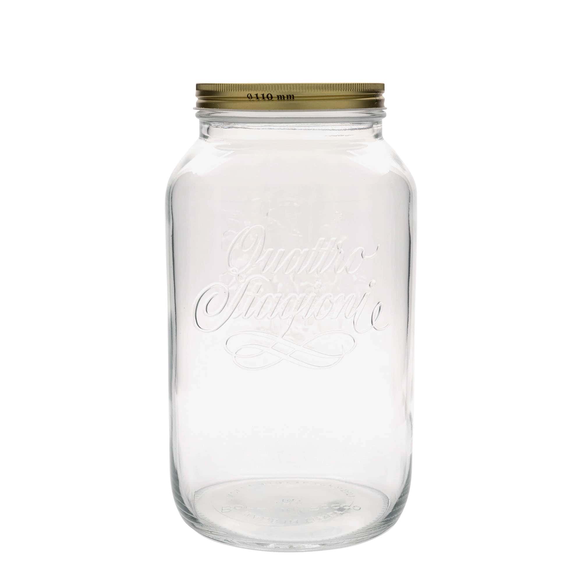 3800 ml буркан „Quattro Stagioni“, затваряне: винтова капачка