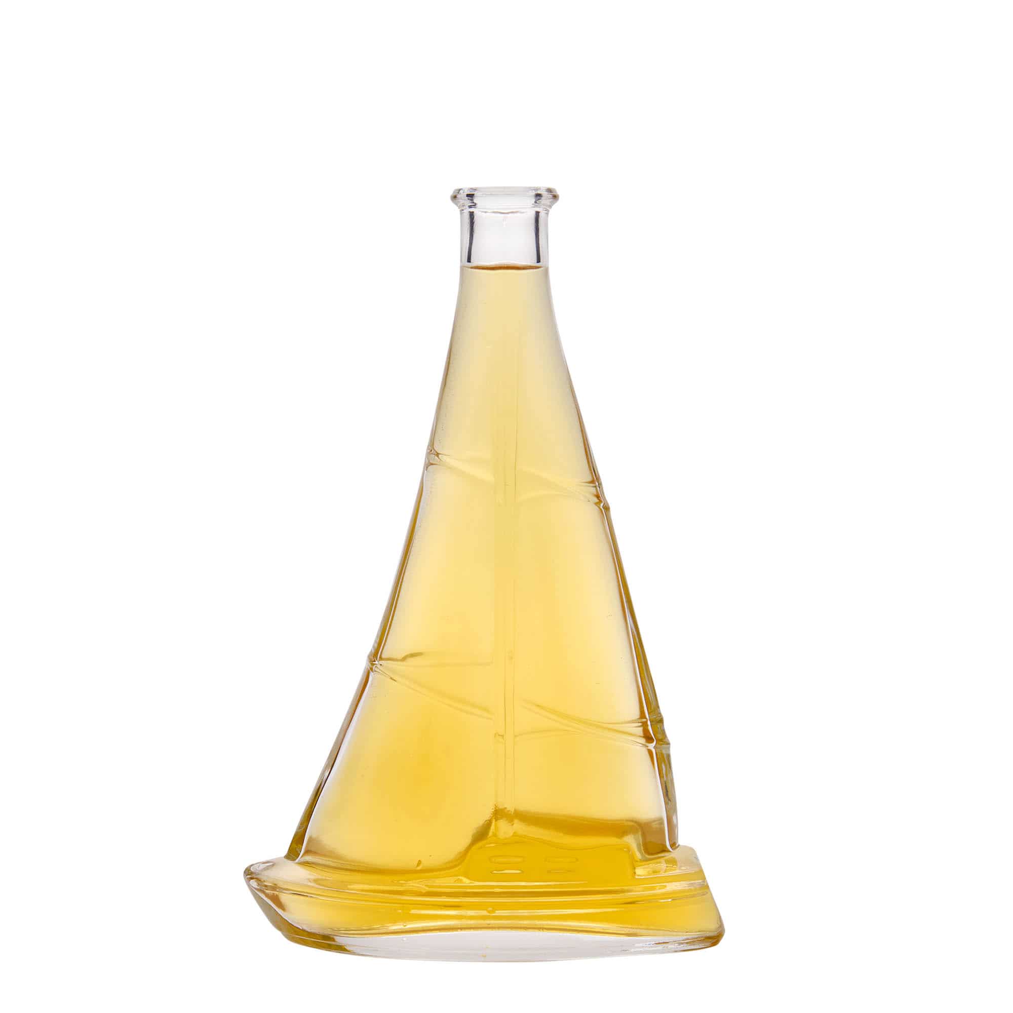 350 ml стъклена бутилка „Платноходка“, затваряне: коркова тапа