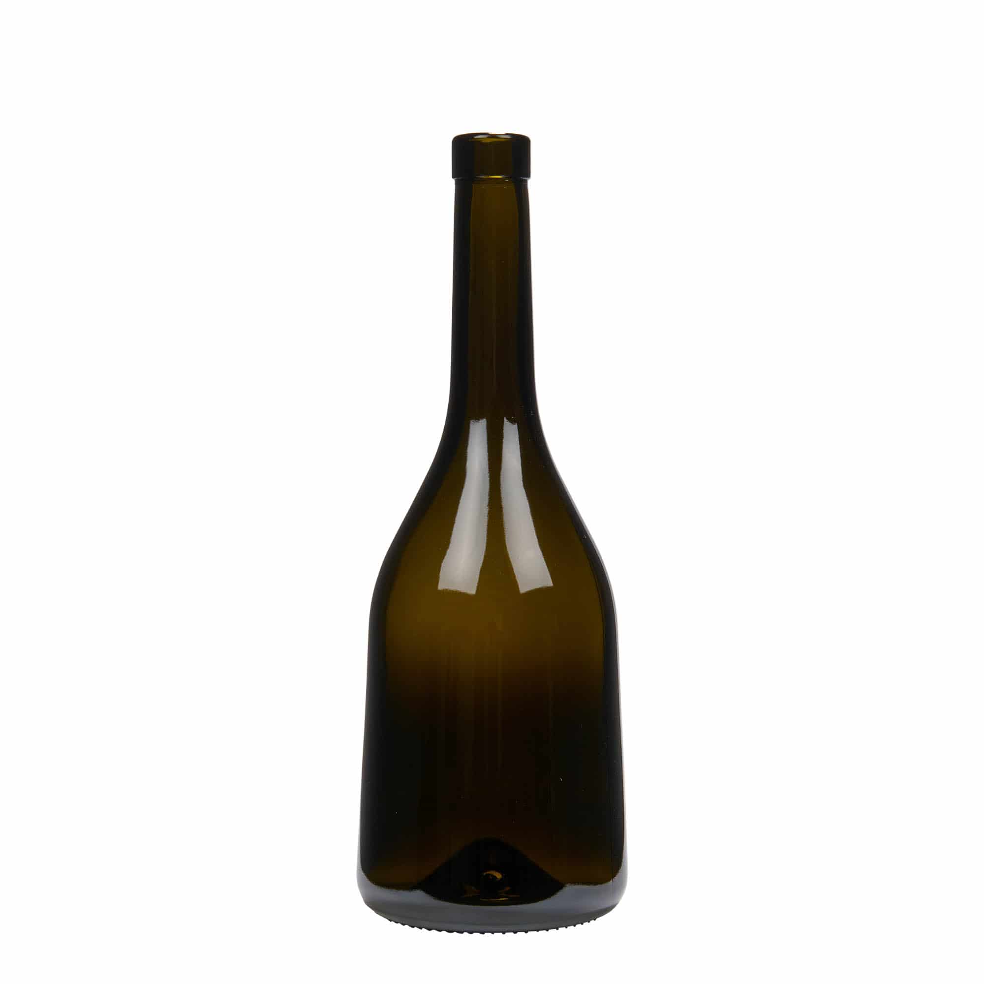 750 ml стъклена бутилка „Rustica“, антично зелено, затваряне: коркова тапа 750 ml стъклена бутилка „Rustica“, антично зелено, затваряне: коркова тапа
