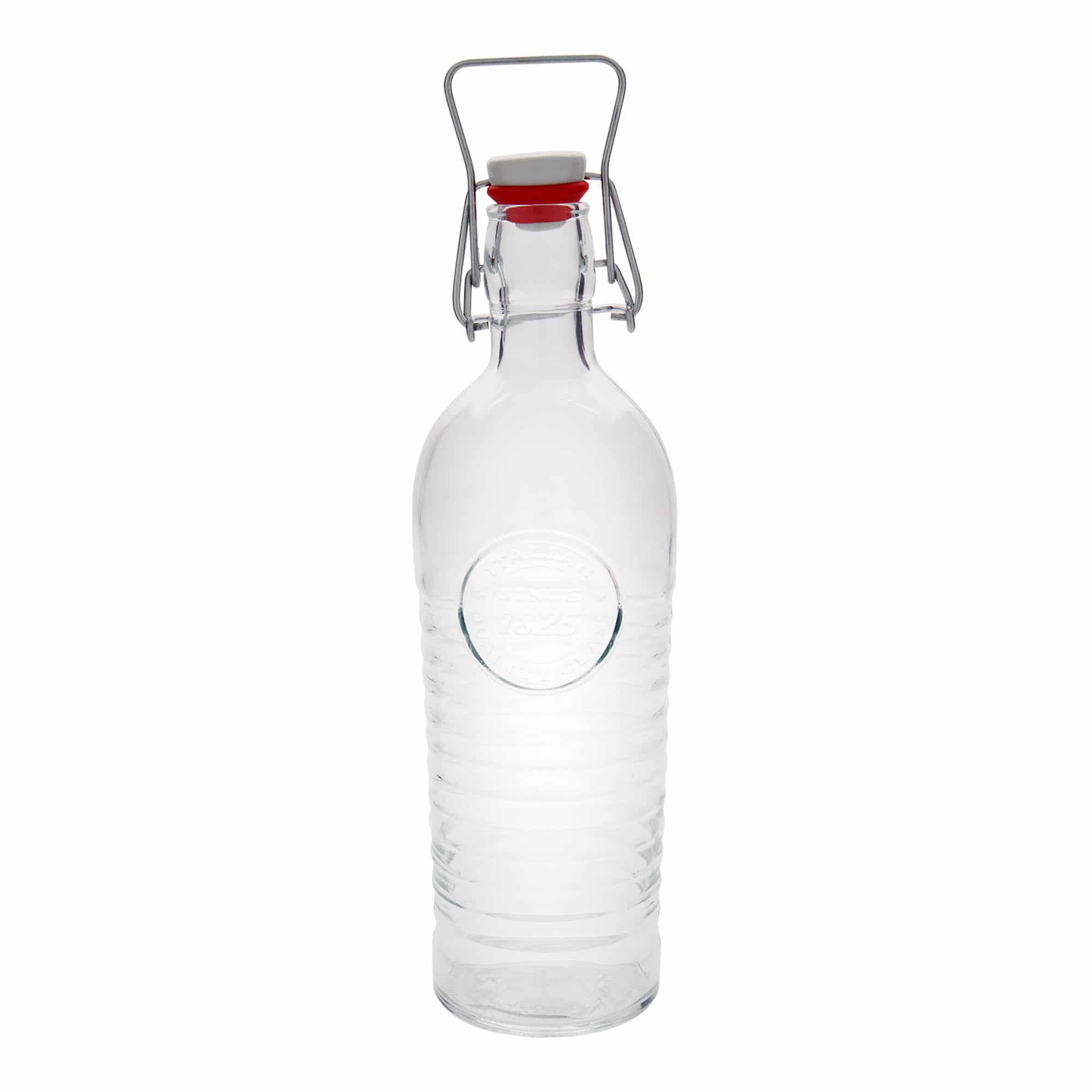 1200 ml стъклена бутилка „Officina 1825“ затваряне: тапа с клипс