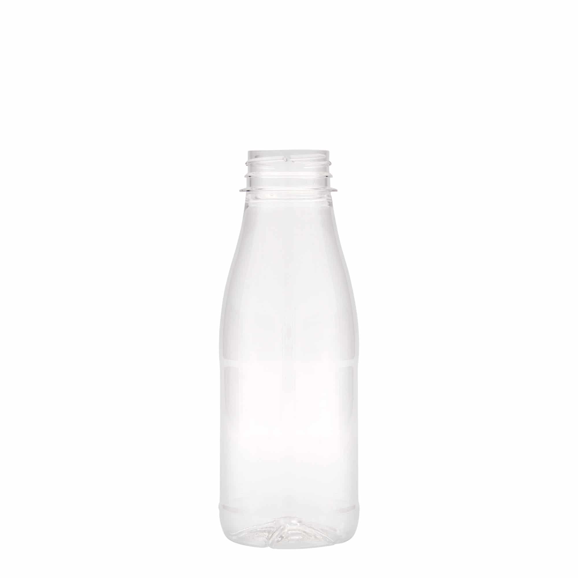 330 ml PET бутилка „Мляко и сок“, пластмасова, затваряне: 38 mm 330 ml PET бутилка „Мляко и сок“, пластмасова, затваряне: 38 mm