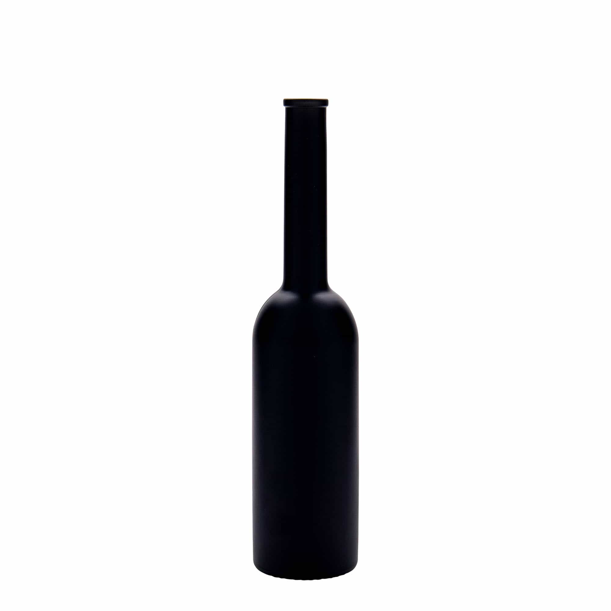 200 ml стъклена бутилка „Опера“, черна, затваряне: коркова тапа 200 ml стъклена бутилка „Опера“, черна, затваряне: коркова тапа