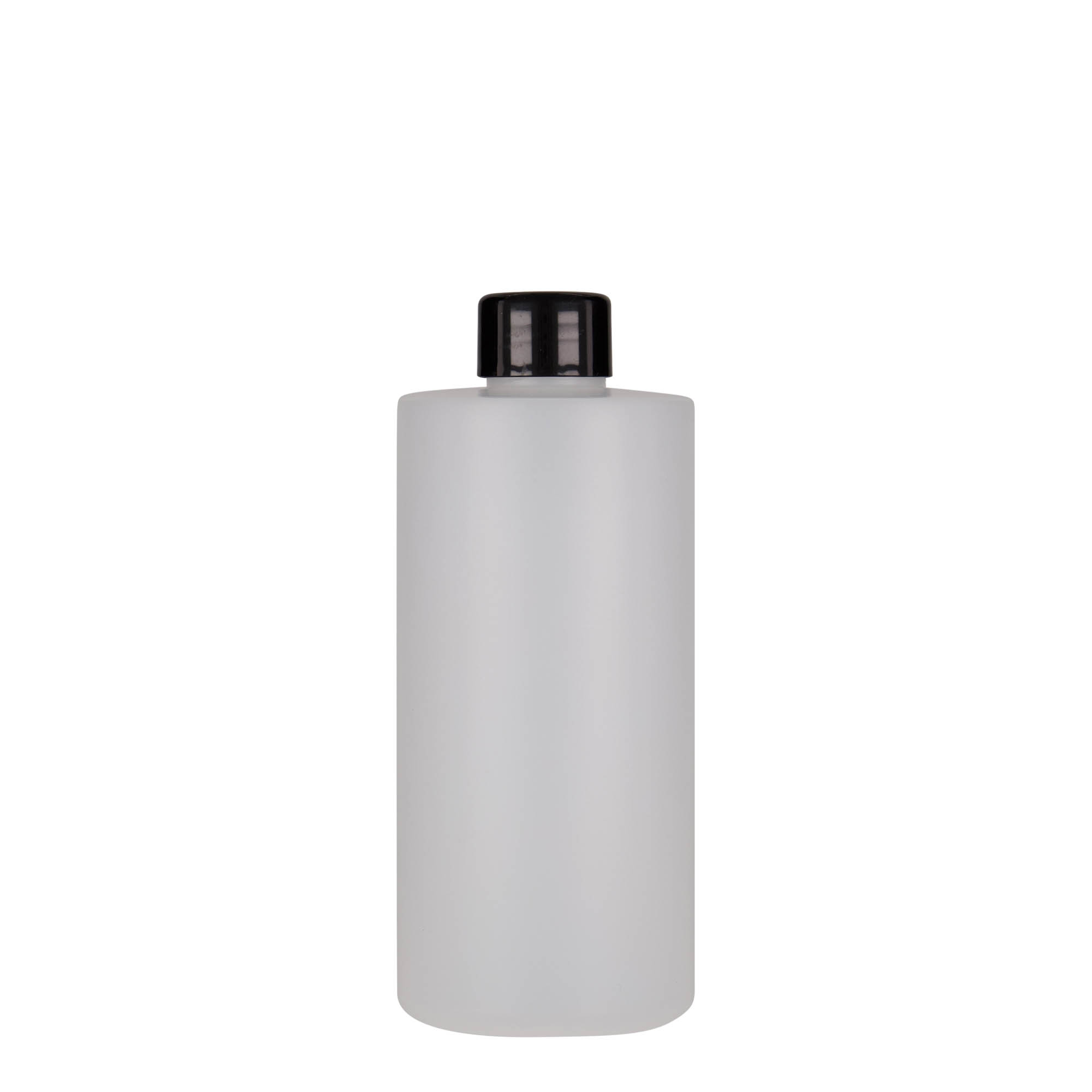 300 мл пластмасова бутилка 'Pipe', HDPE, бяла, гърло: 24/410