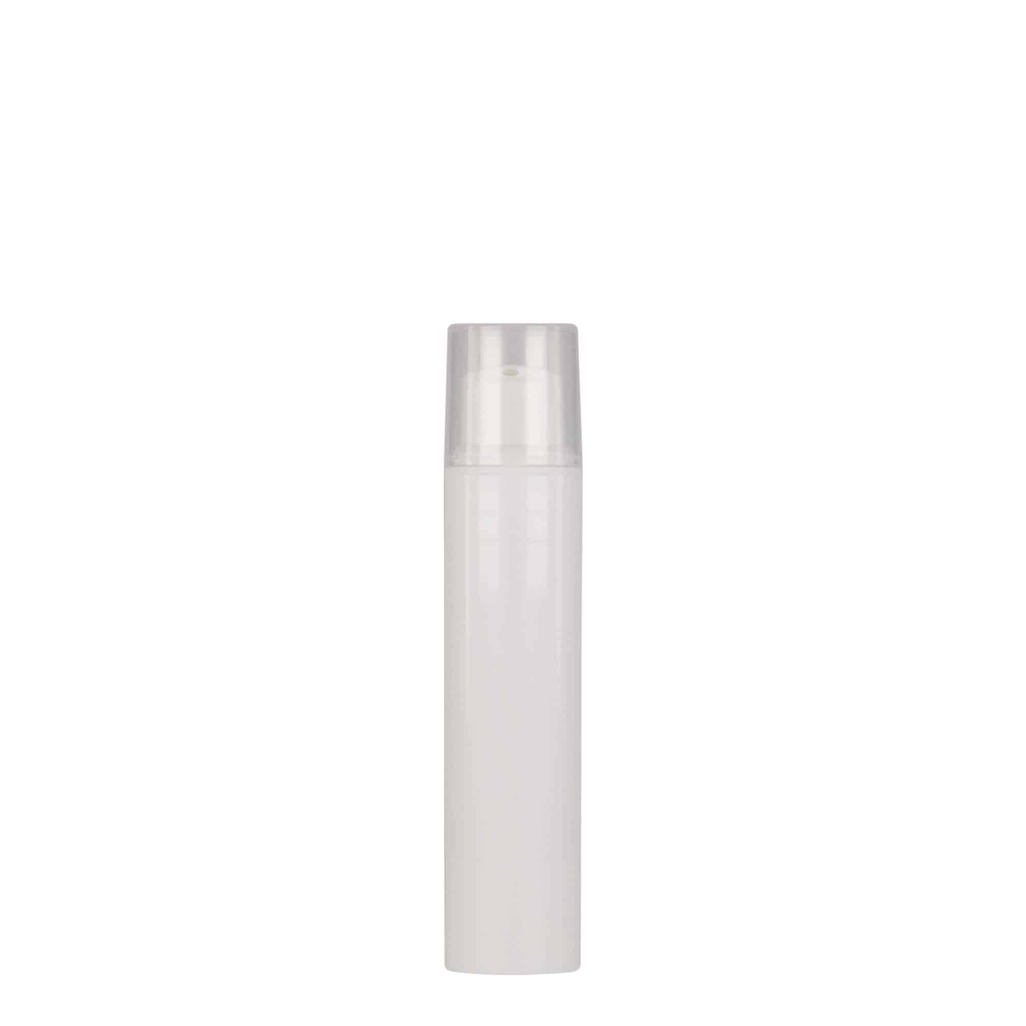 15 ml безвъздушен дозатор „Nano“, PP пластмаса, бял