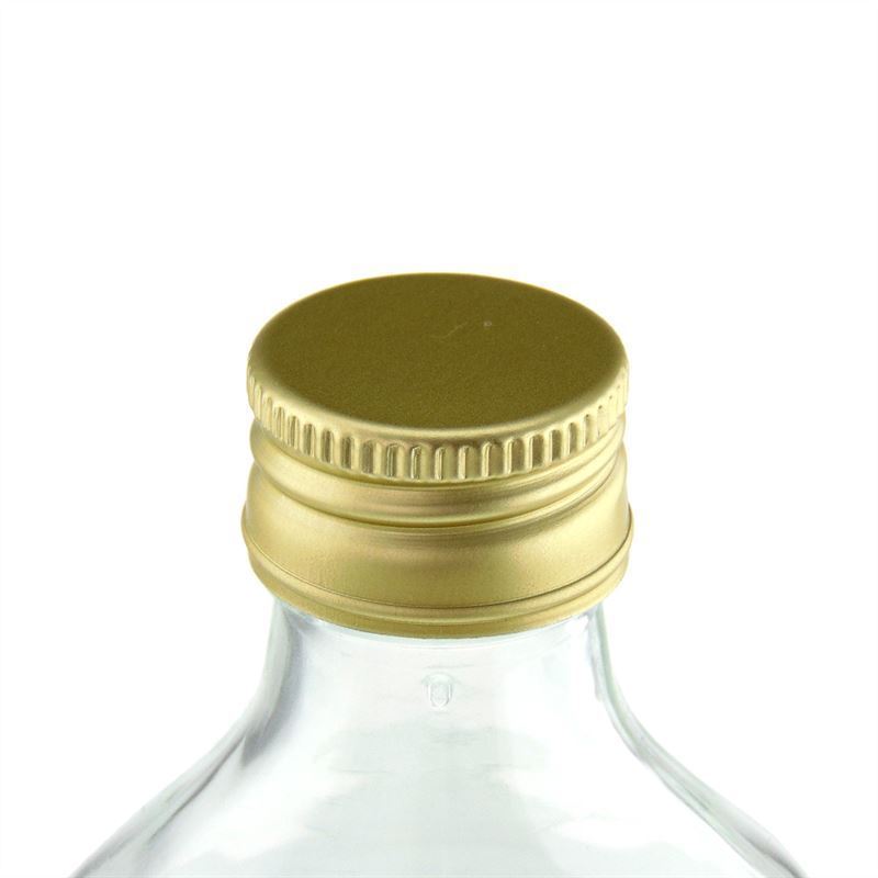 Винтова капачка, метал, златиста, за отвор: PP 28 Винтова капачка, метал, златиста, за отвор: PP 28