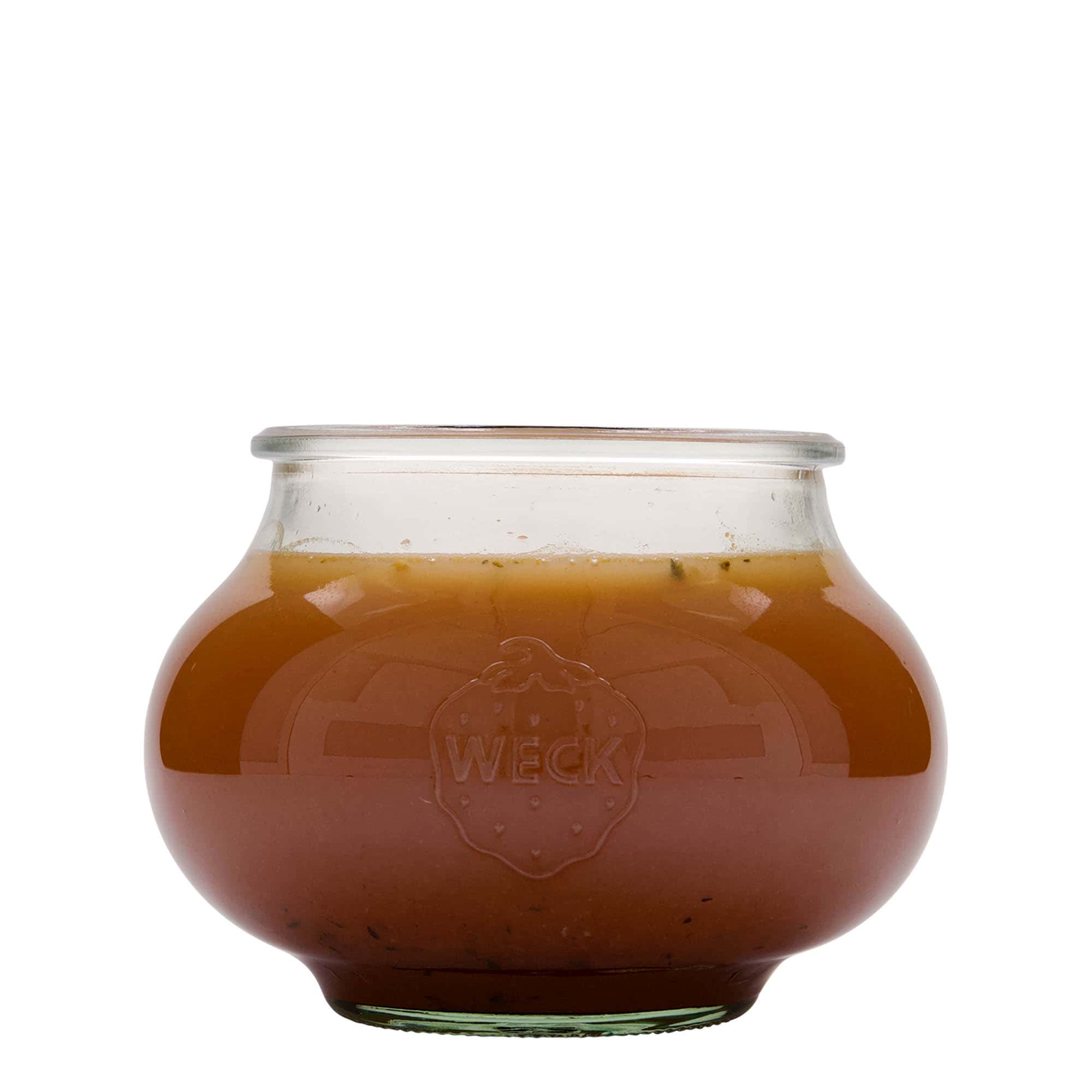 1062 ml WECK буркан с мотиви, затваряне: заоблен ръб