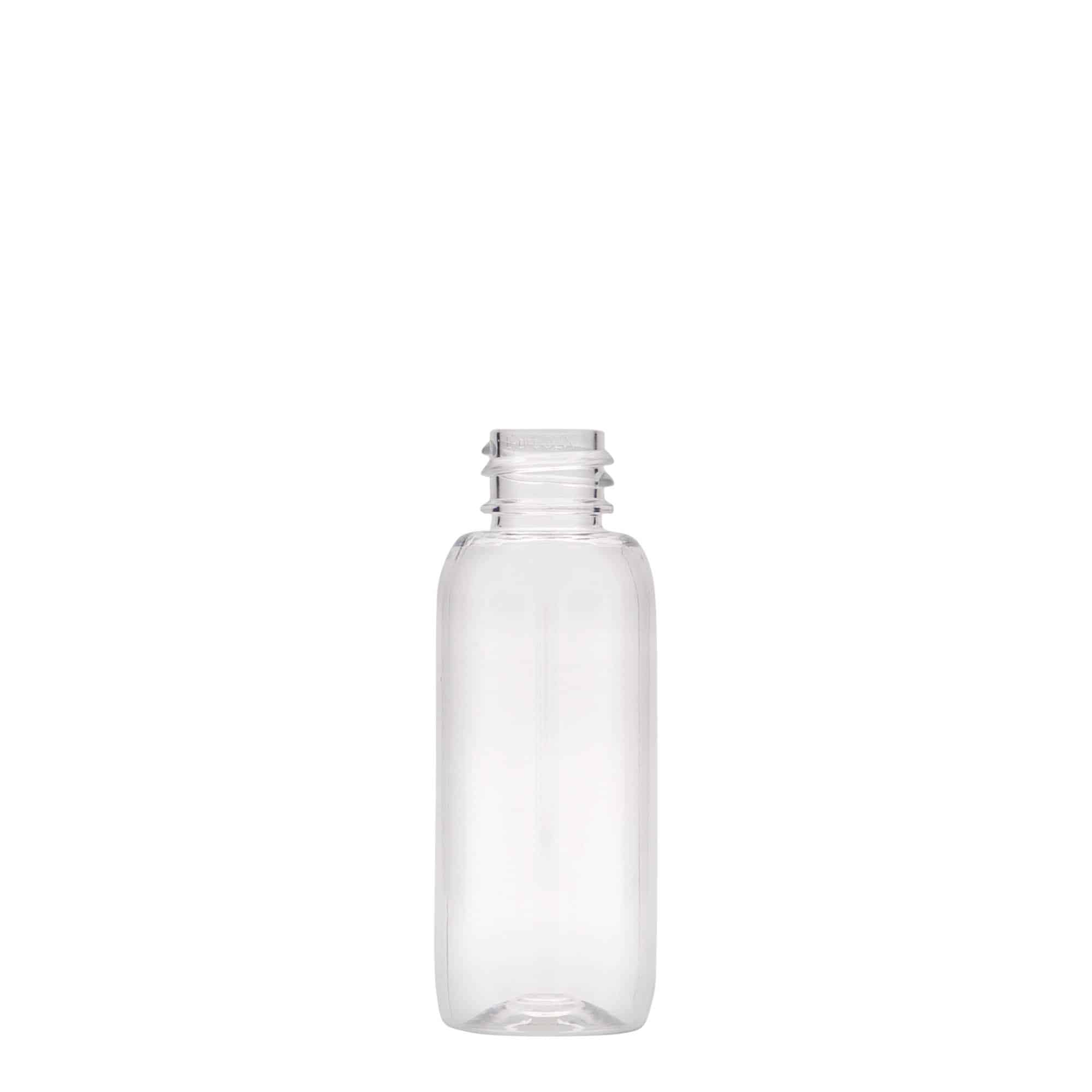 50 ml PET бутилка „Пегас“, пластмасова, затваряне: винтова капачка 20/410 50 ml PET бутилка „Пегас“, пластмасова, затваряне: винтова капачка 20/410