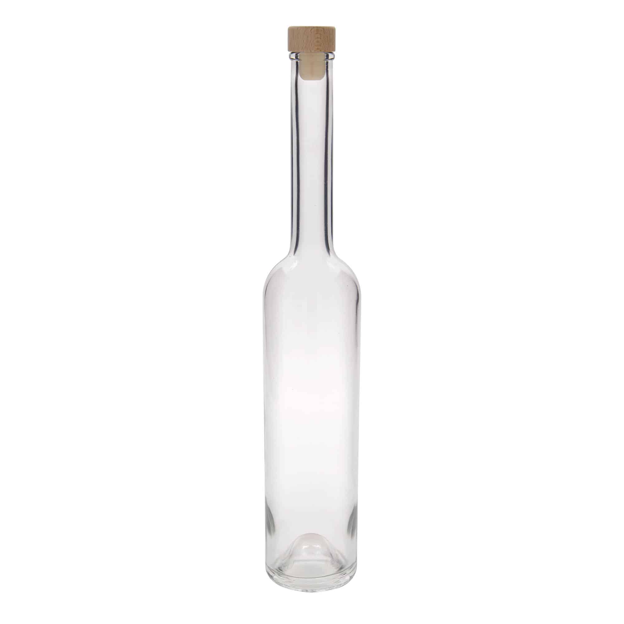 500 ml стъклена бутилка „Платина“, затваряне: коркова тапа