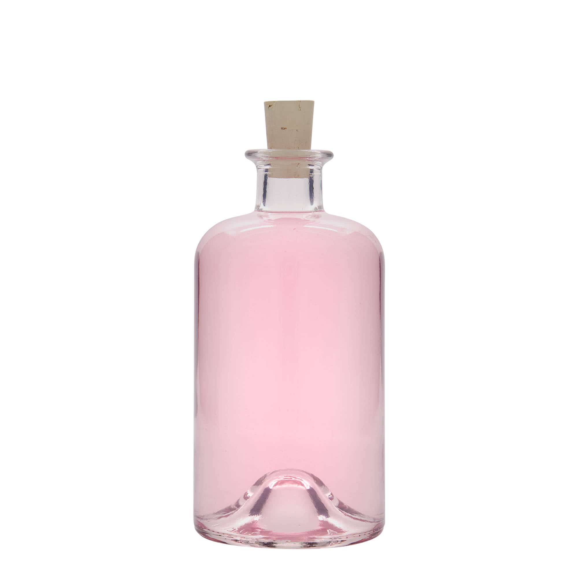 500 ml стъклена аптекарска бутилка „Доктор“, затваряне: коркова тапа