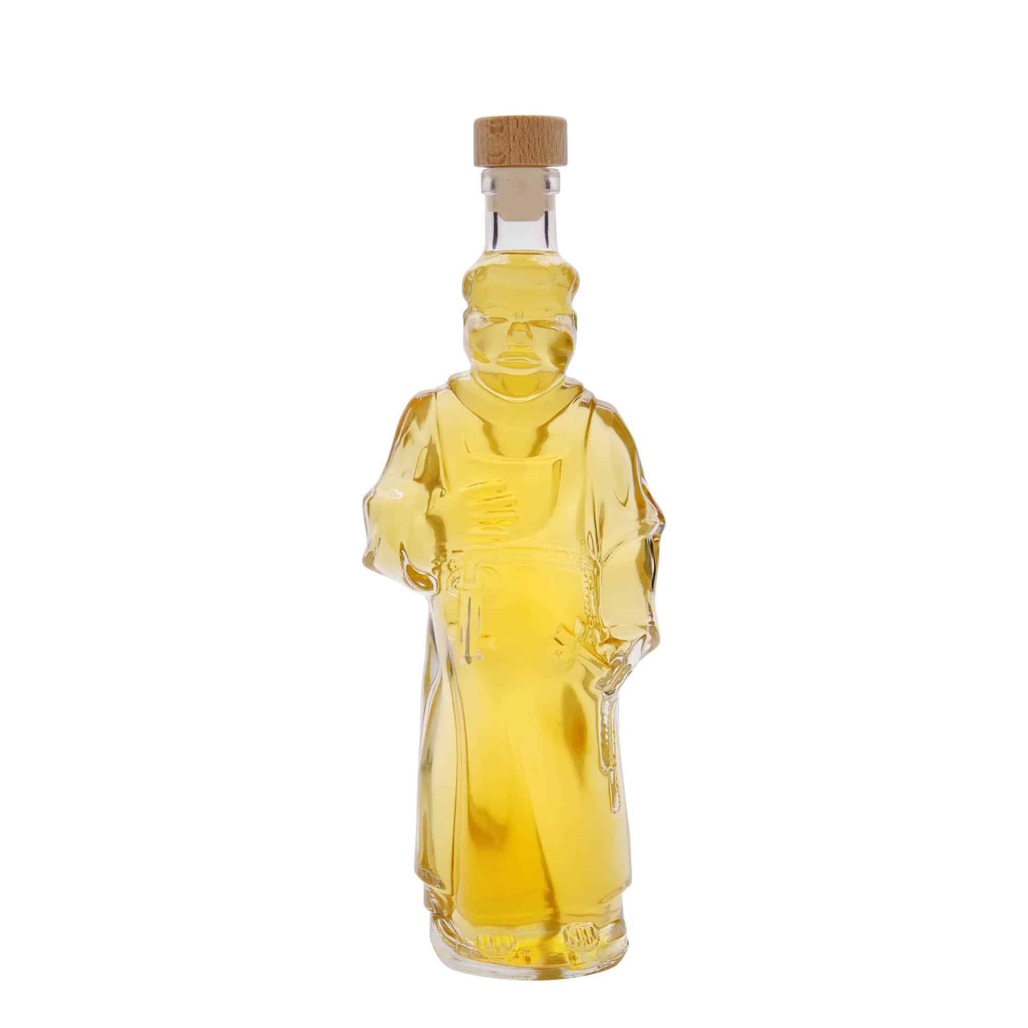 350 ml стъклена бутилка „Монах“, затваряне: коркова тапа