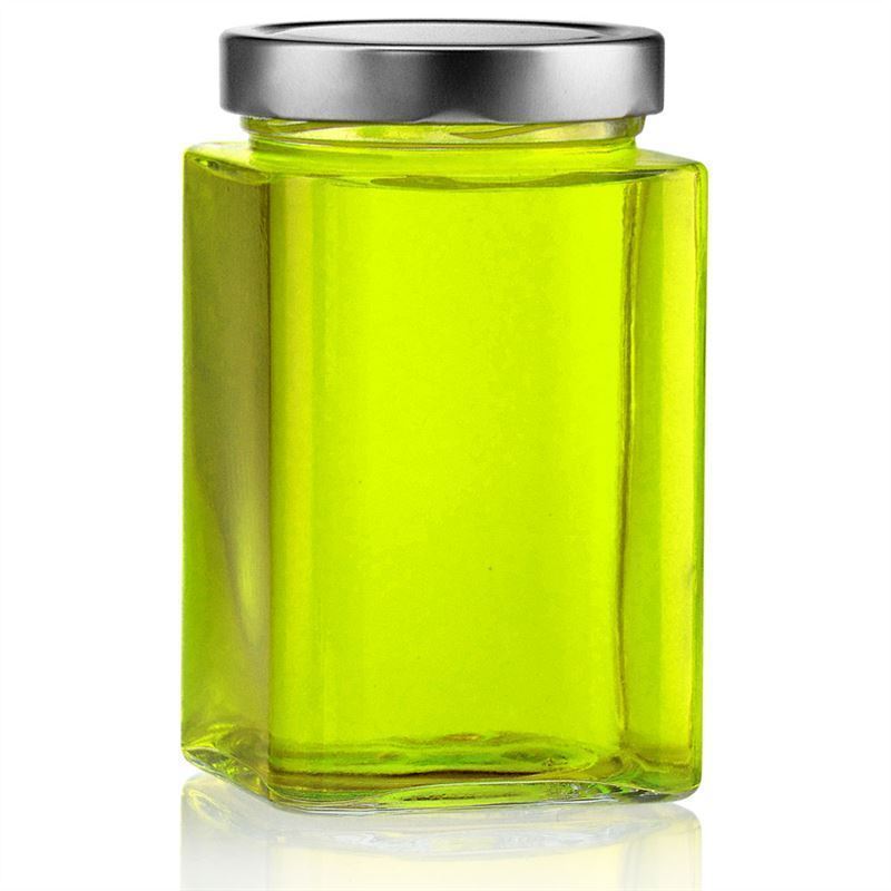 720 мл квадратен буркан „Икар“, отвор: Deep-Twist-Off (DTO 82)