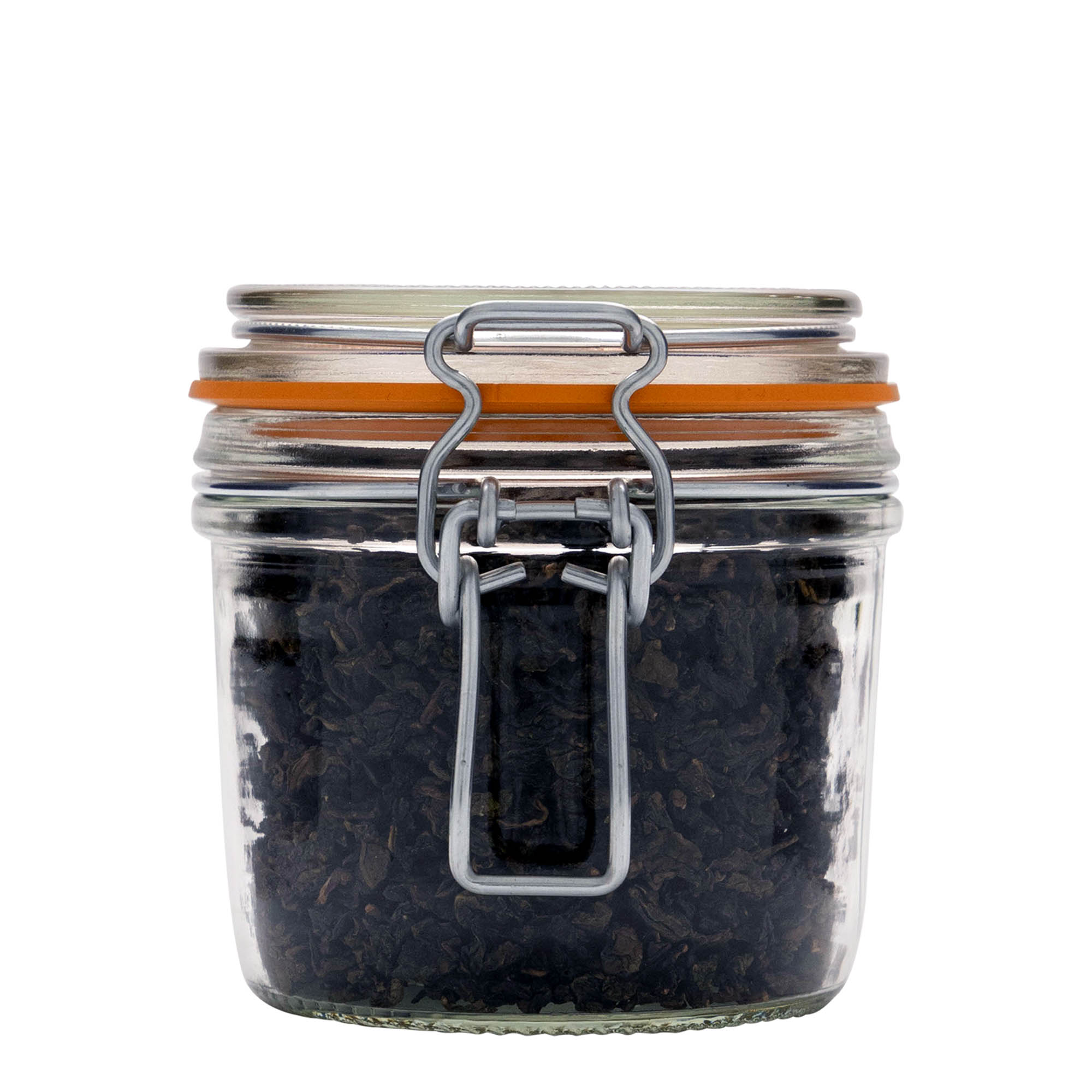 350 мл стъклен буркан с метална скоба 'Le Parfait Super Terrine', отвор: метална скоба за затваряне 350 мл стъклен буркан с метална скоба 'Le Parfait Super Terrine', отвор: метална скоба за затваряне