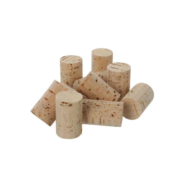 Тапа за вино 24 mm, естествен корк, бежова, за затваряне: коркова тапа