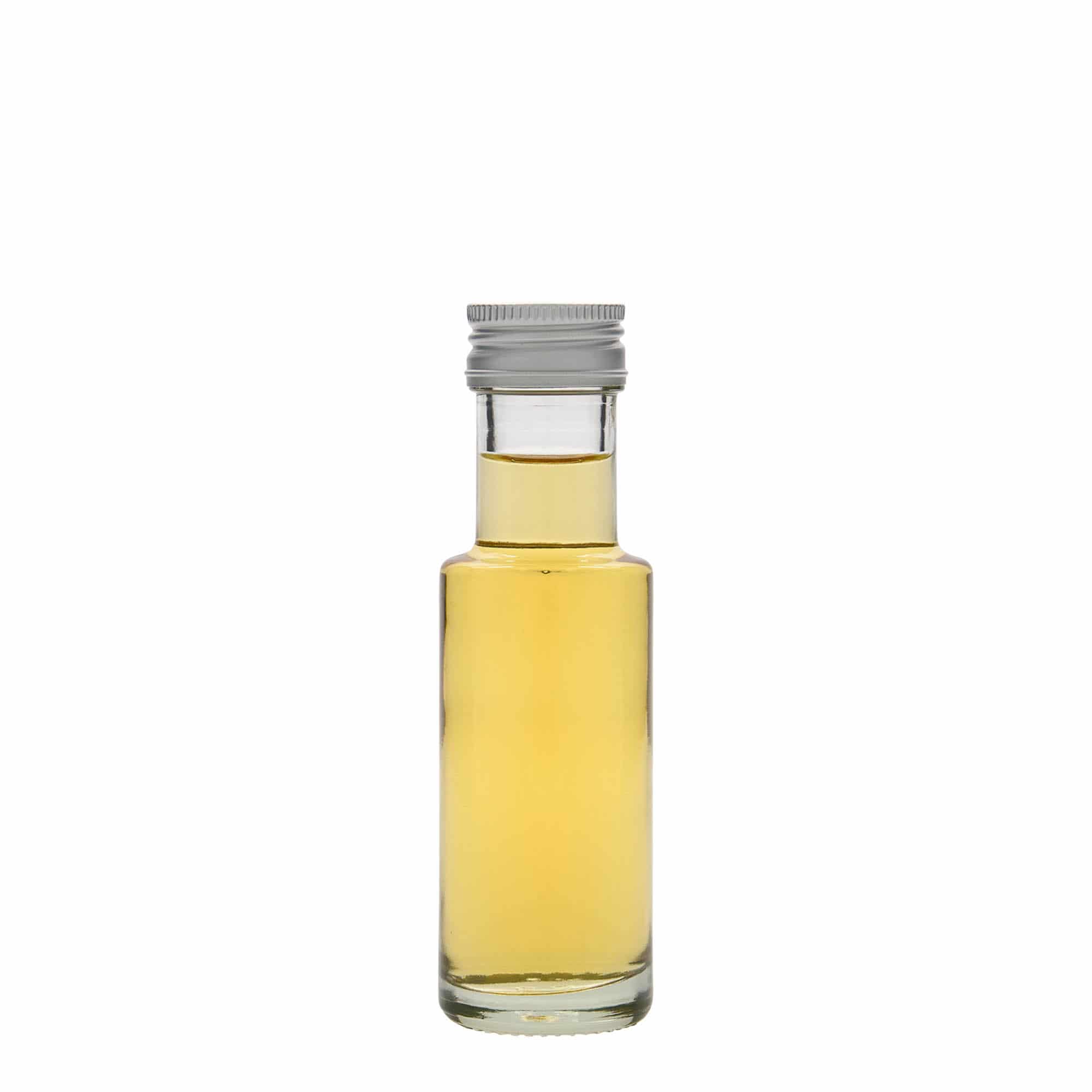 100 ml стъклена бутилка „Dorica“, затваряне: капачка PP 31,5