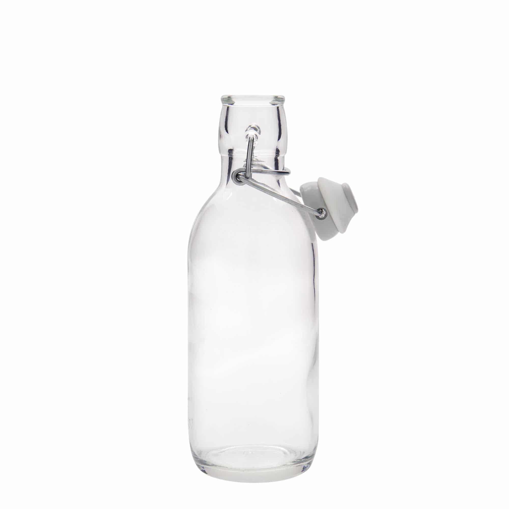 500 ml стъклена бутилка „Emilia“, затваряне: тапа с клипс