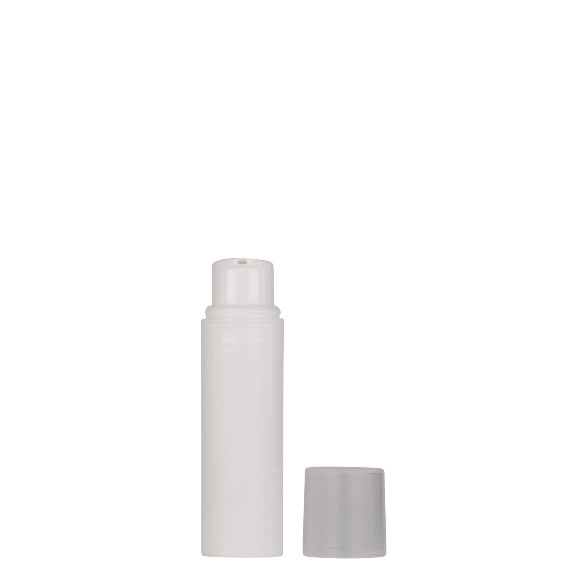 10 ml безвъздушен дозатор „Nano“, PP пластмаса, бял