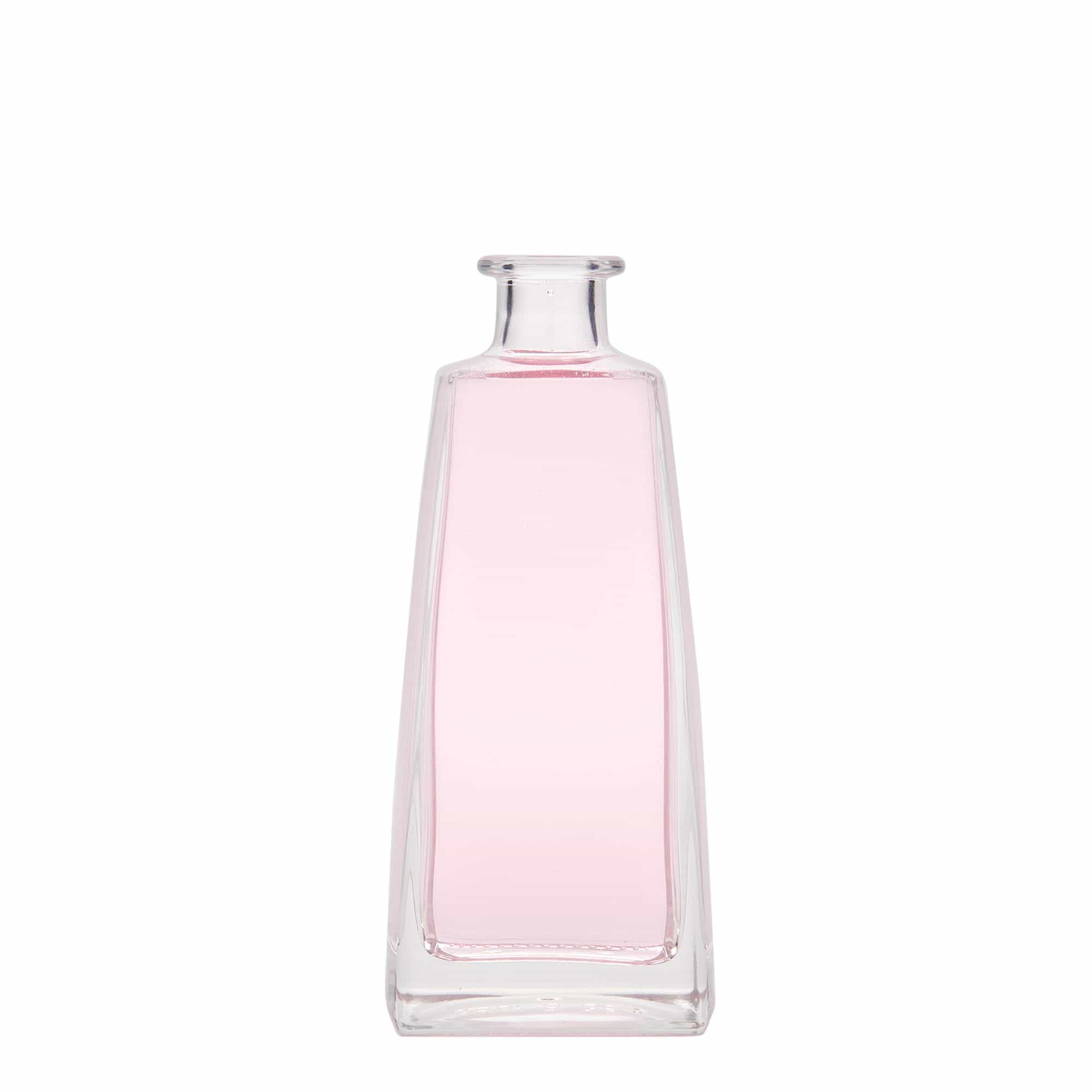 350 ml стъклена бутилка „Timmy“, правоъгълна, затваряне: коркова тапа