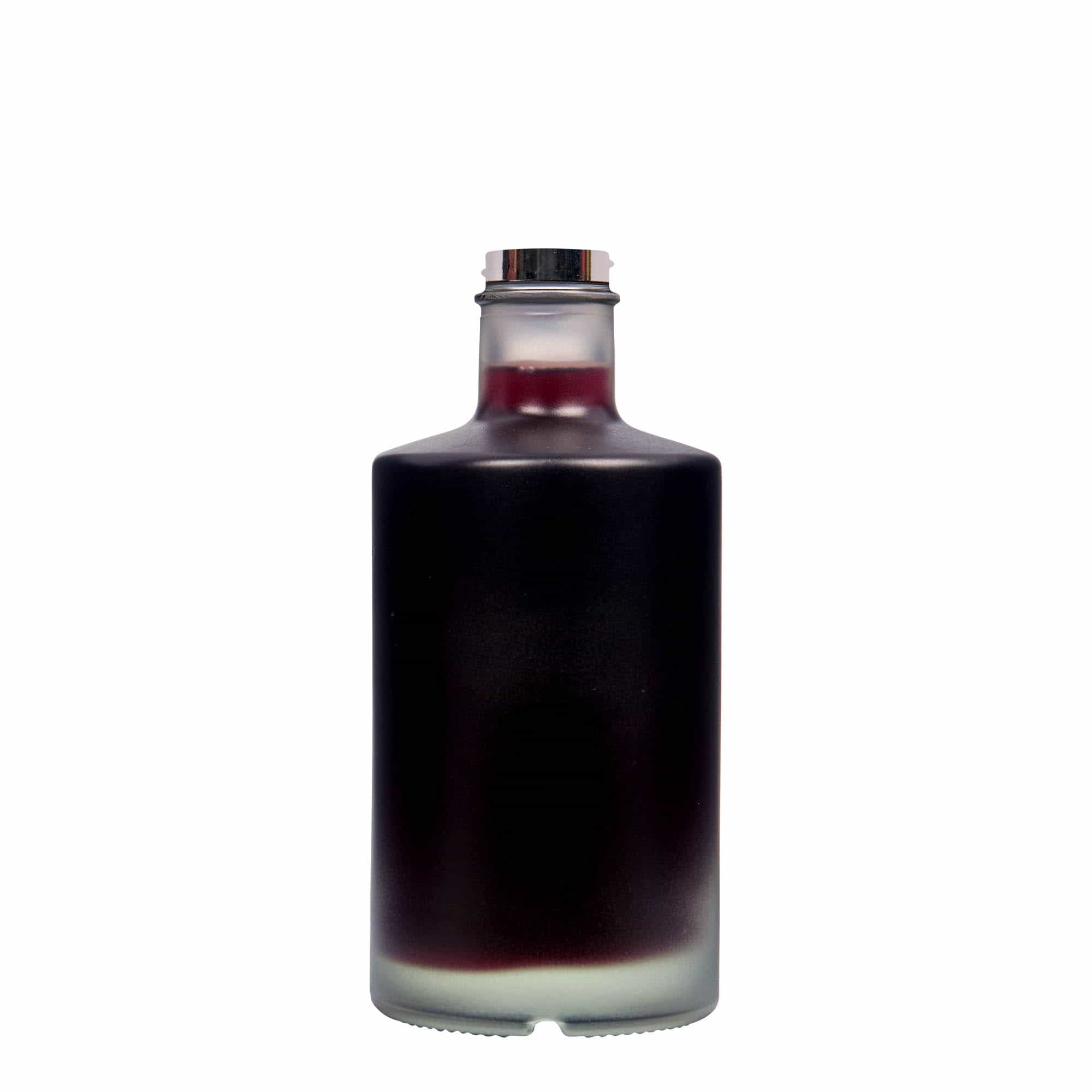 500 ml стъклена бутилка „Caroline“, със заскрежен ефект, затваряне: винтова капачка GPI 33