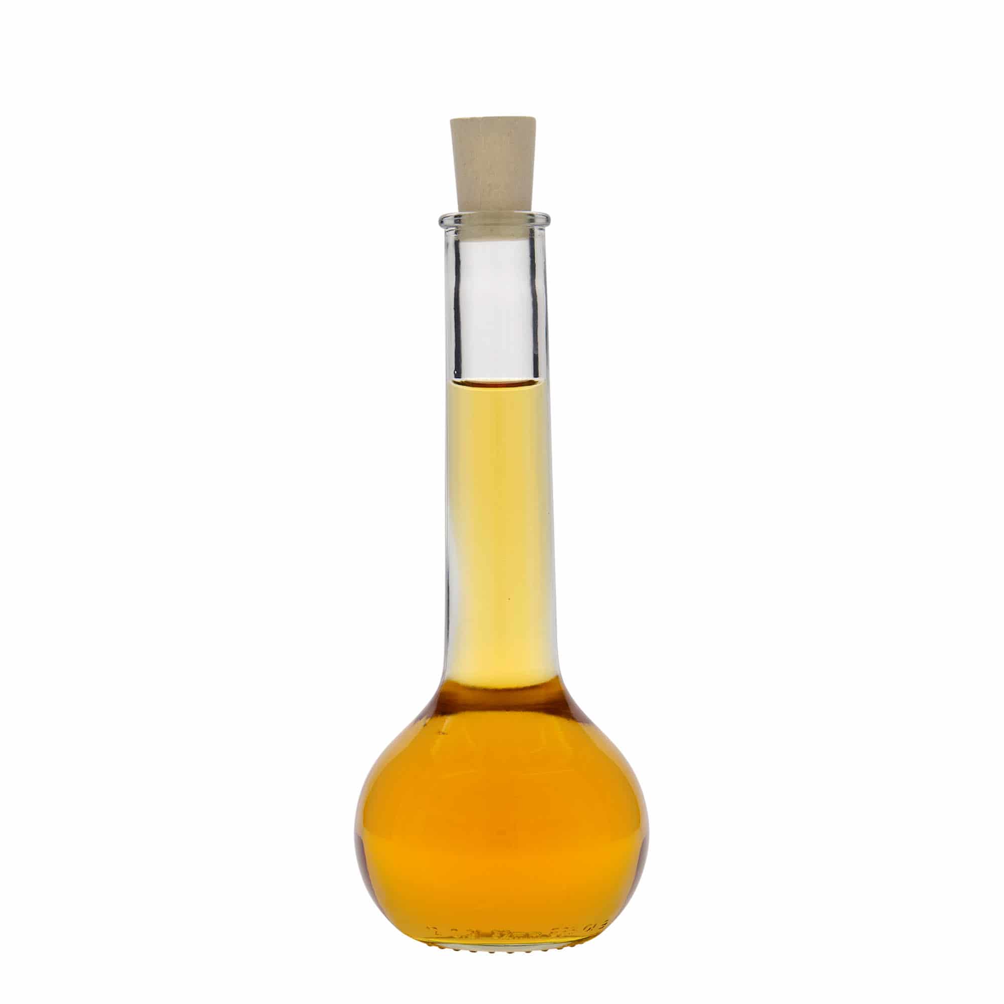 200 ml стъклена бутилка „Tulipano“, затваряне: коркова тапа