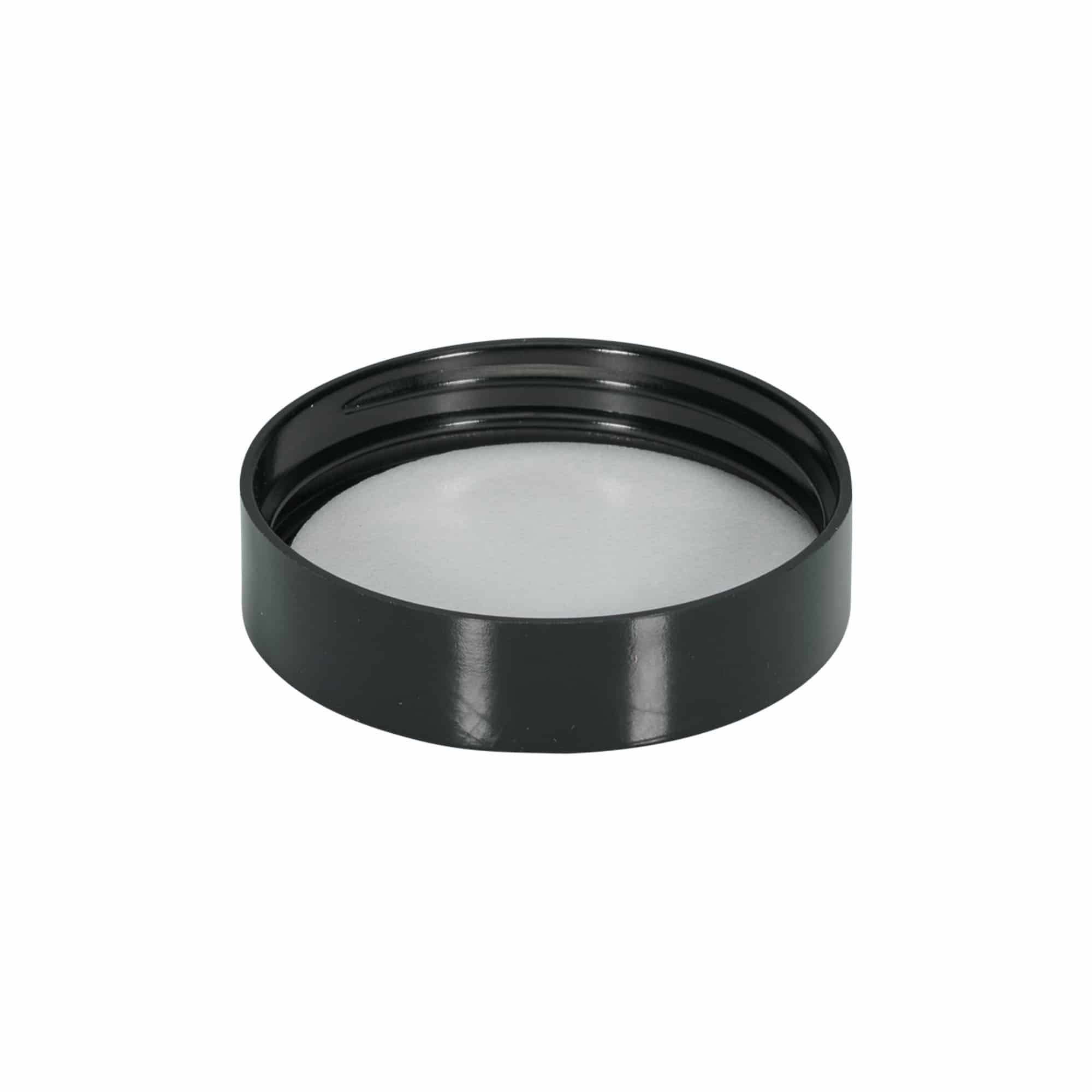 Винтова капачка за 60 ml 'Brown Line', HPM-пластмаса, бяла